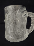 Vintage Flintstones Treemendous Mug McDonald's Clear Glass France [6516]