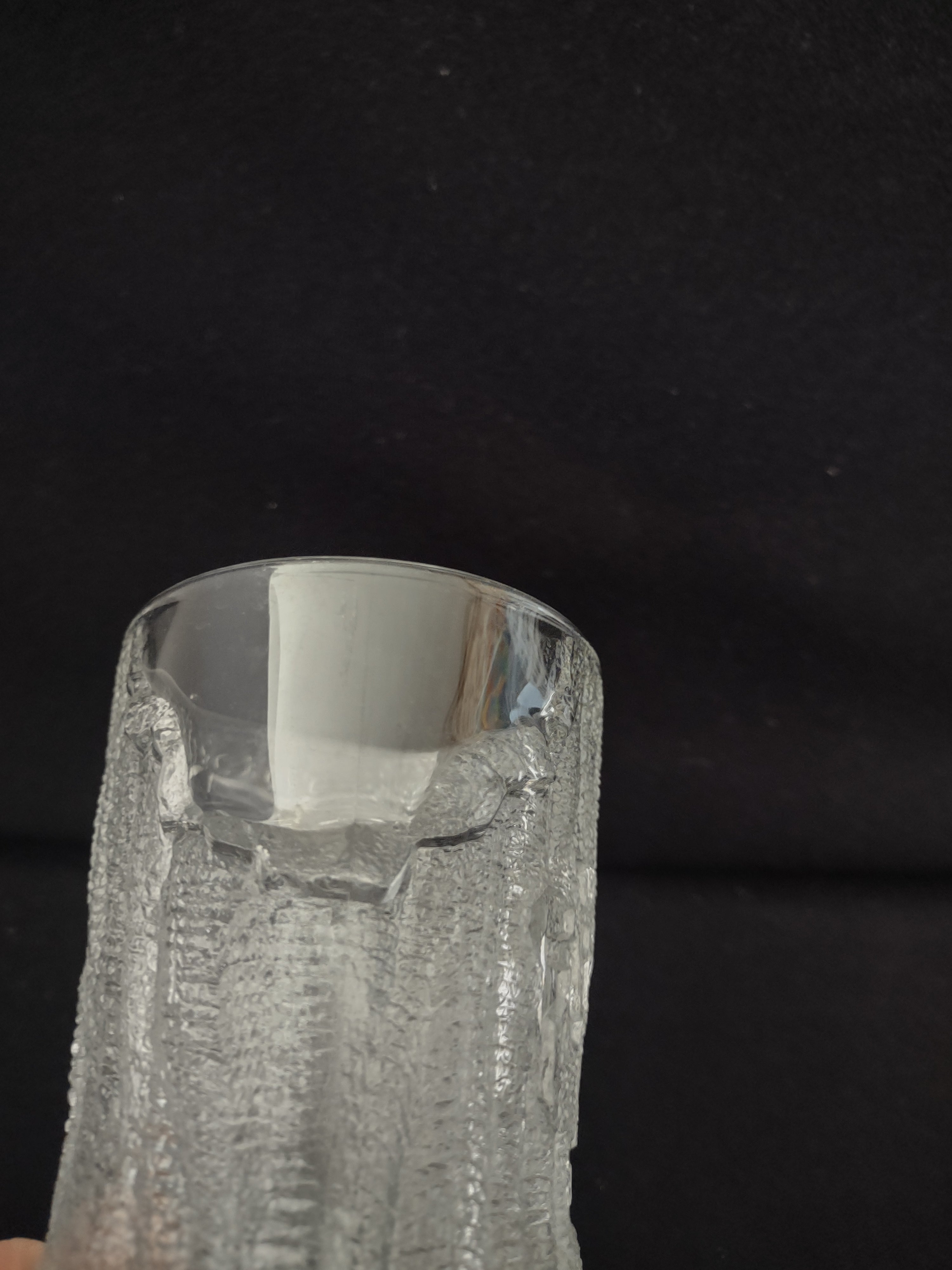 Vintage Flintstones Treemendous Mug McDonald's Clear Glass France [6516]