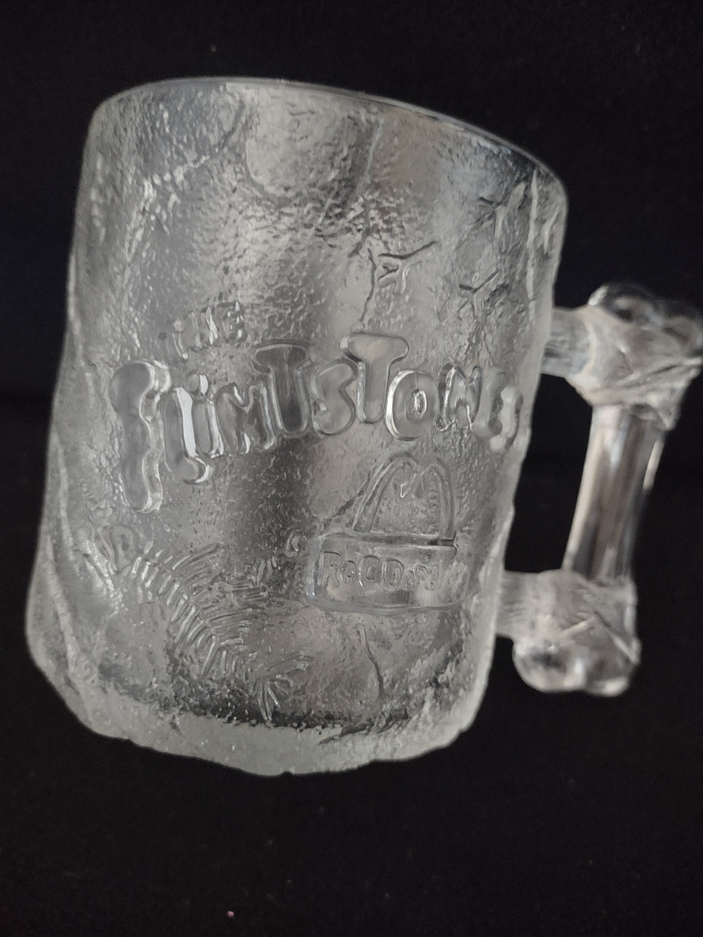Vintage Flintstones Pre Dawn Glass Mug McDonald's Promo 1993 [6518]