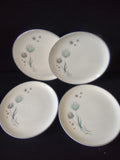 Vintage Canonsburg Enchantment Botanical Dessert Plates Set of 4 [6533]