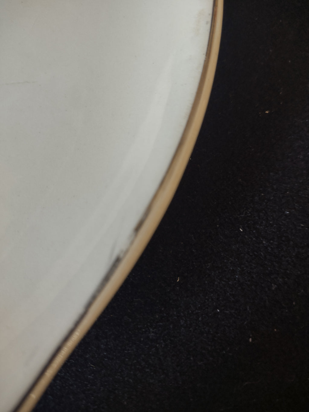 Vintage Crooksville Enchantment Teal Pink Atomic Oval Serving Platter [6537]