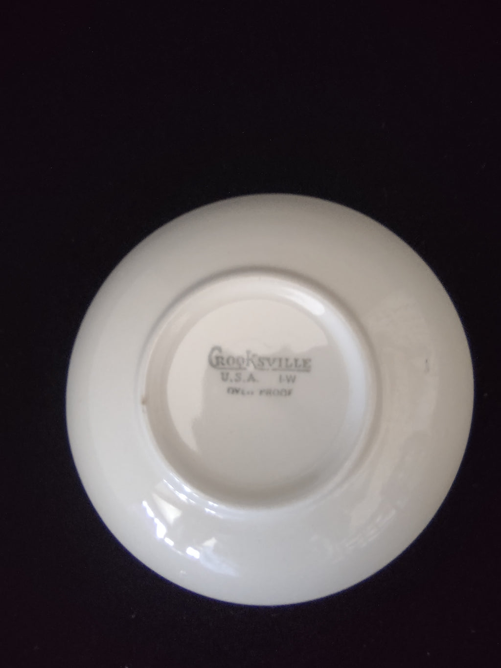 Vintage Crooksville Enchantment Berry Bowls Set of 4 Mid Century [6546]