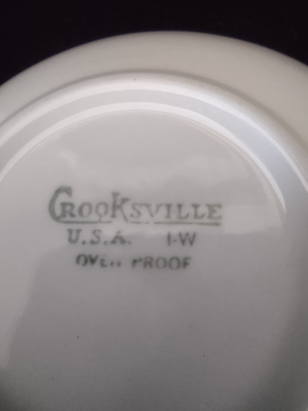Vintage Crooksville Enchantment Berry Bowls Set of 4 Mid Century [6546]