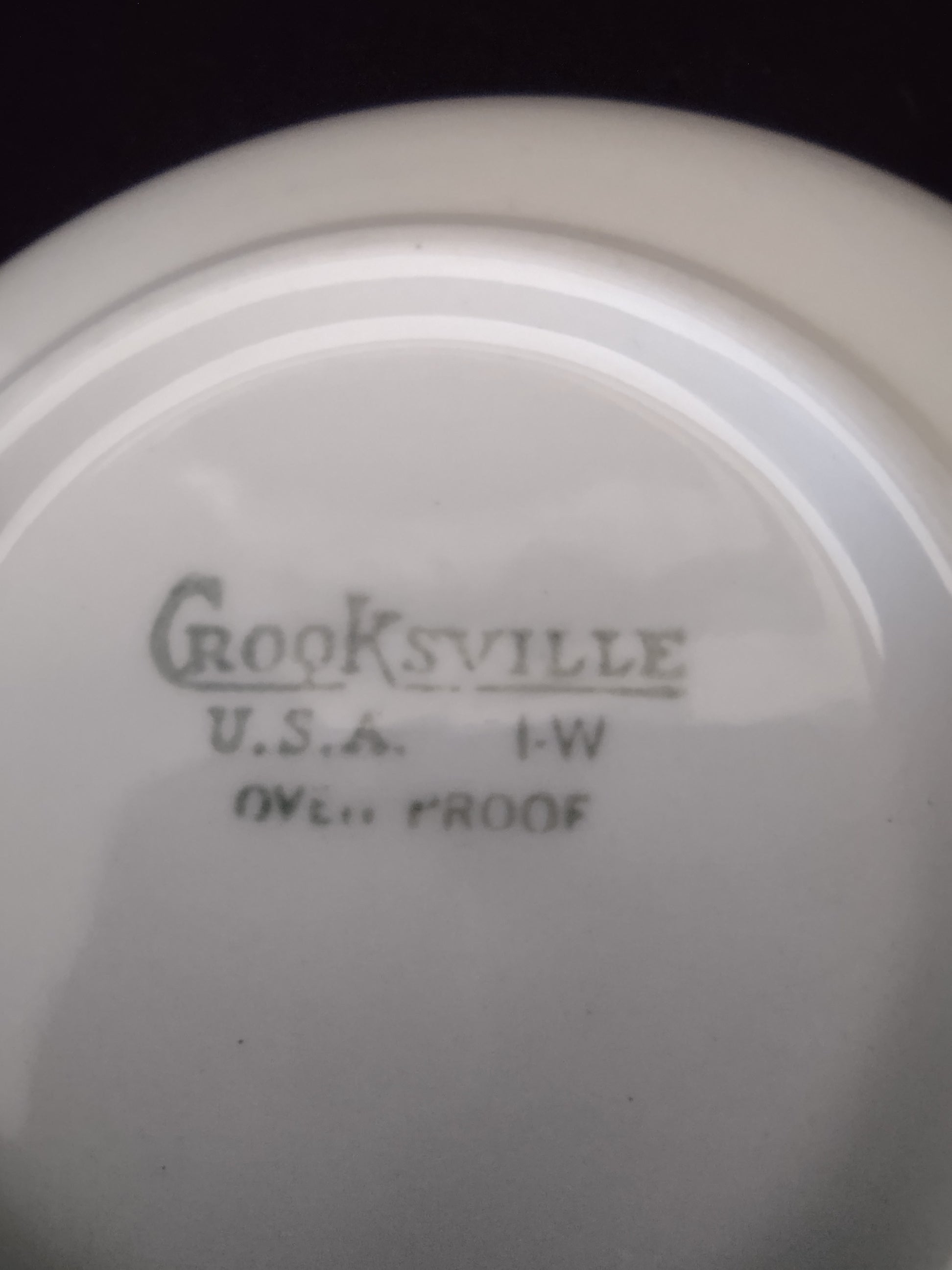 Vintage Crooksville Enchantment Berry Bowls Set of 4 Mid Century [6546]