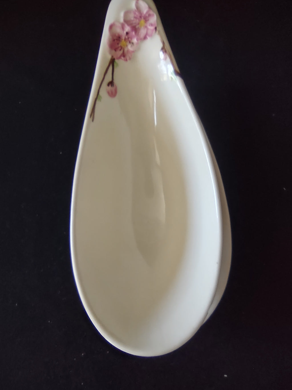 Vintage Metlox Poppytrail Peach Blossom Gravy Boat Underplate Pink [6554]