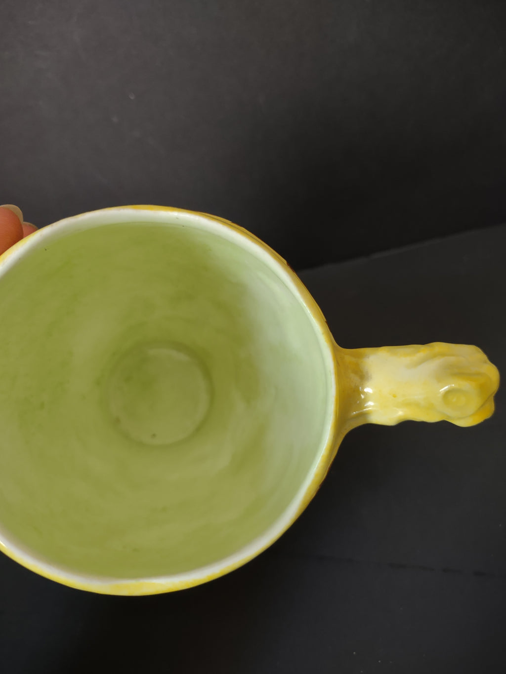 Vintage James Kent Ltd Yellow Floral Pitcher Jug England #1120 [6551]