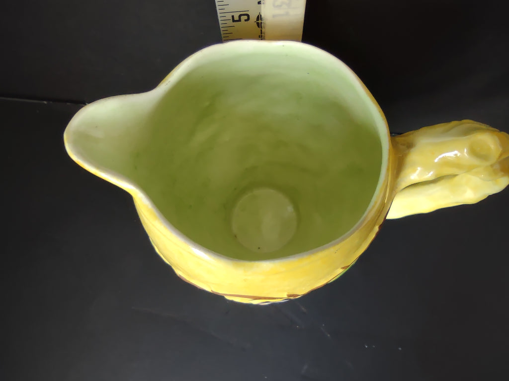 Vintage James Kent Ltd Yellow Floral Pitcher Jug England #1120 [6551]
