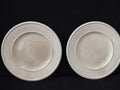 Vintage Wedgwood Edme Plate x 2 Crazing Stain Earthenware England [6557]