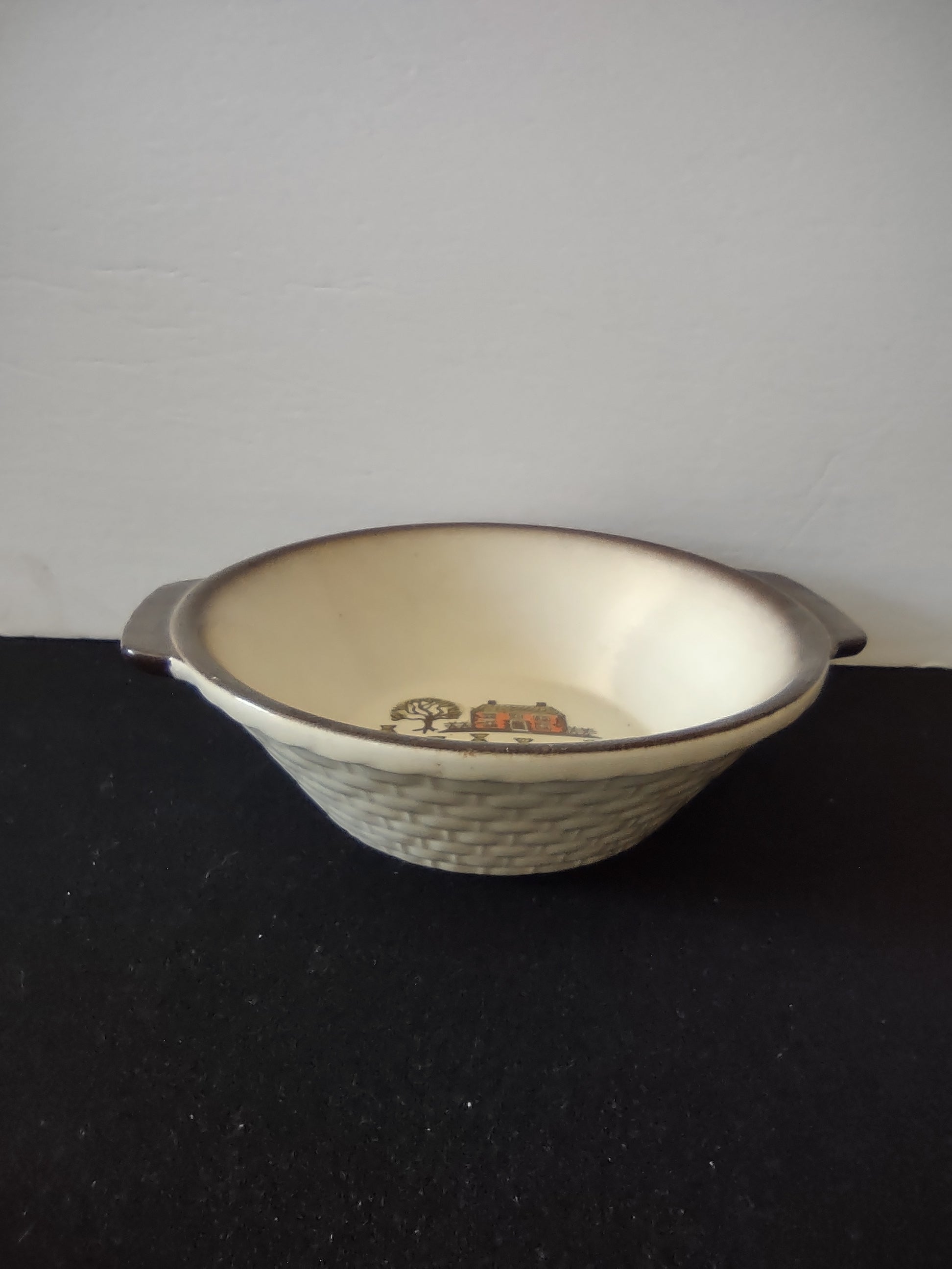 Vintage Metlox Poppytrail Homestead Provincial Serving Bowl [6572]