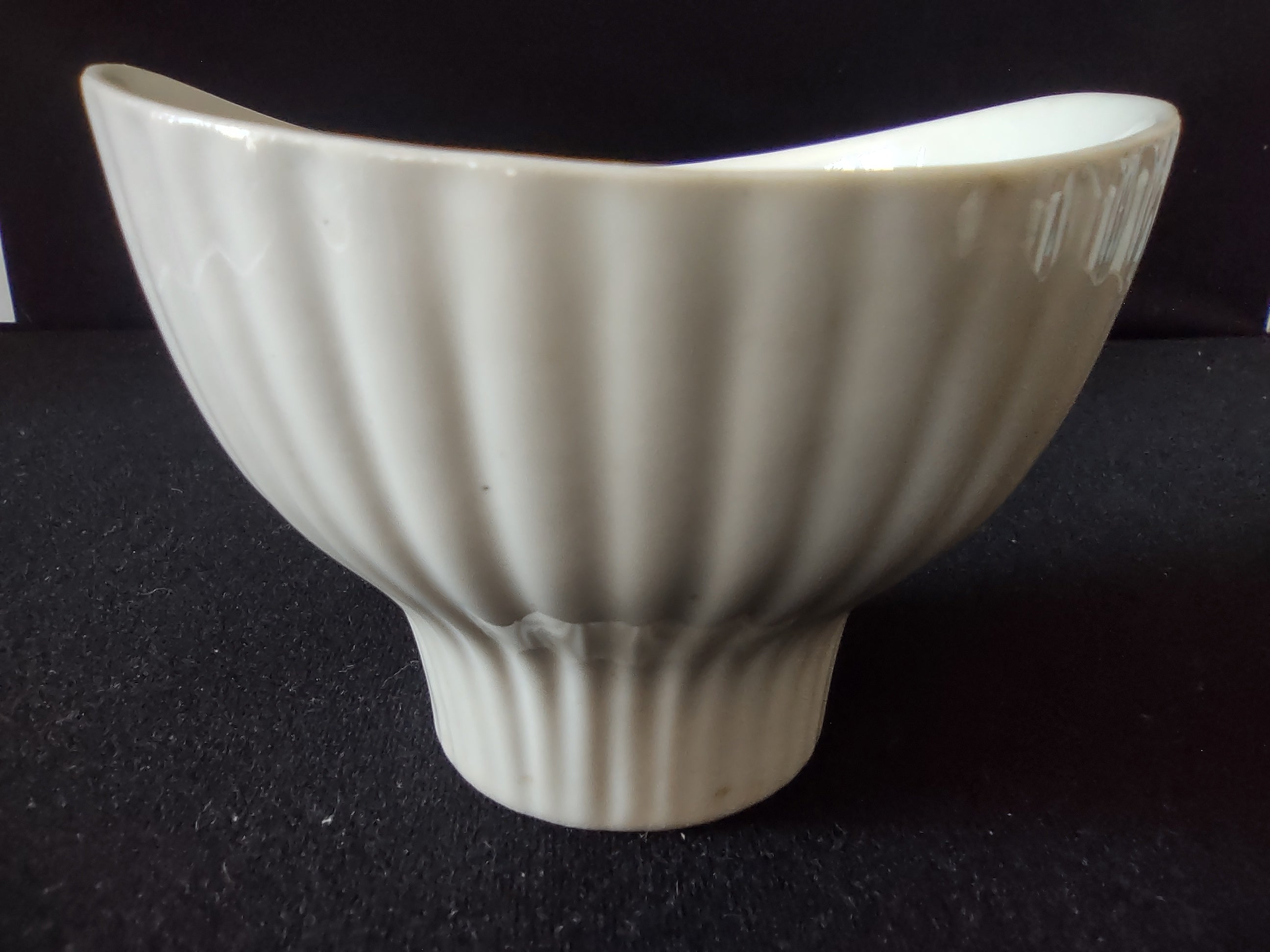 Vintage Ernest Sohn Creations Ribbed Cream & Sugar Set No Lid [6575]