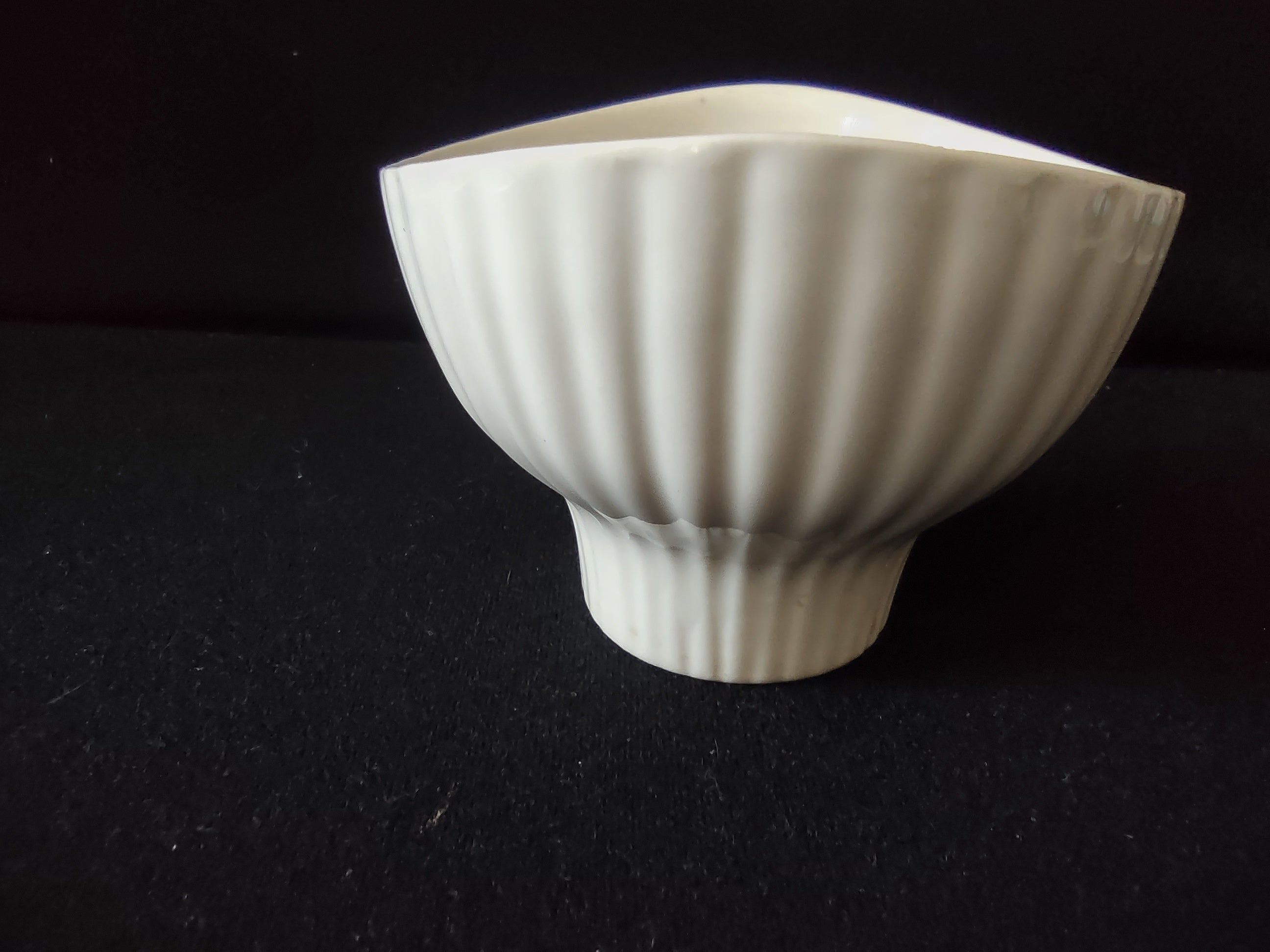 Vintage Ernest Sohn Creations Ribbed Cream & Sugar Set No Lid [6575]