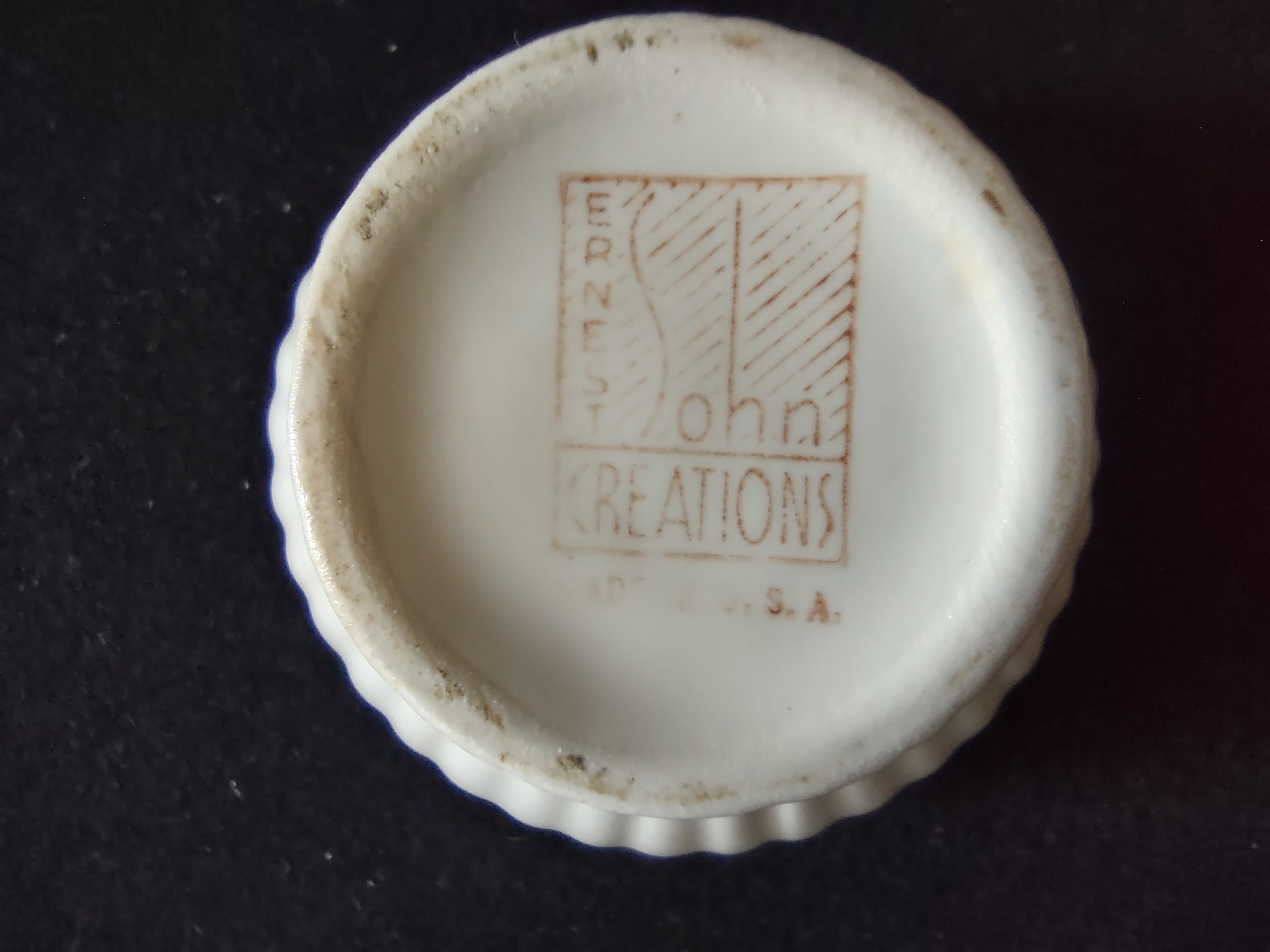 Vintage Ernest Sohn Creations Ribbed Cream & Sugar Set No Lid [6575]