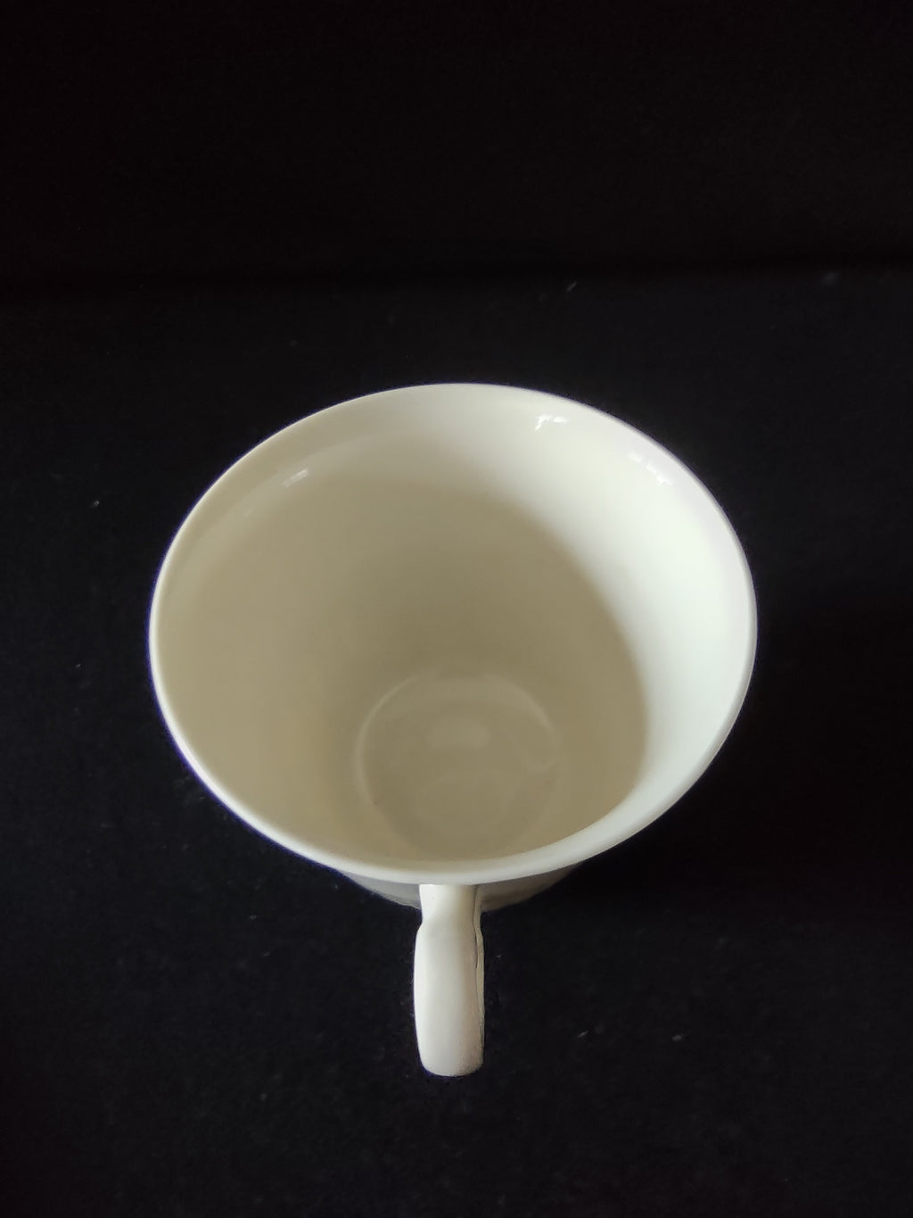 Vintage Syracuse China Shelledge White Cup & Saucer Set [6580]