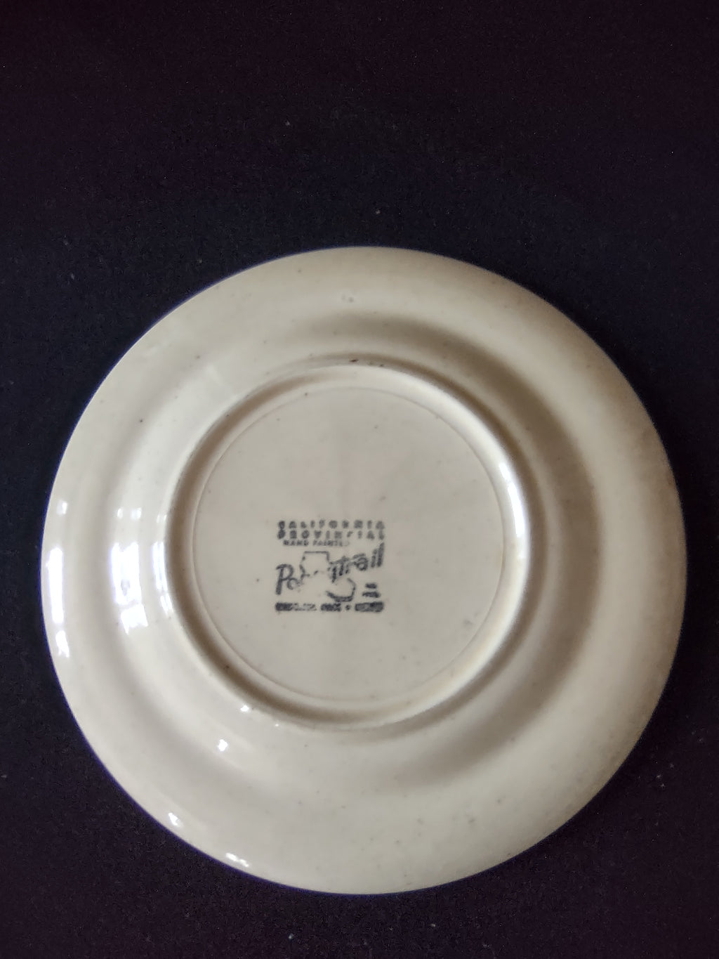 Vintage Pfaltzgraff Provincial Rooster Plate Green & Red [6585]