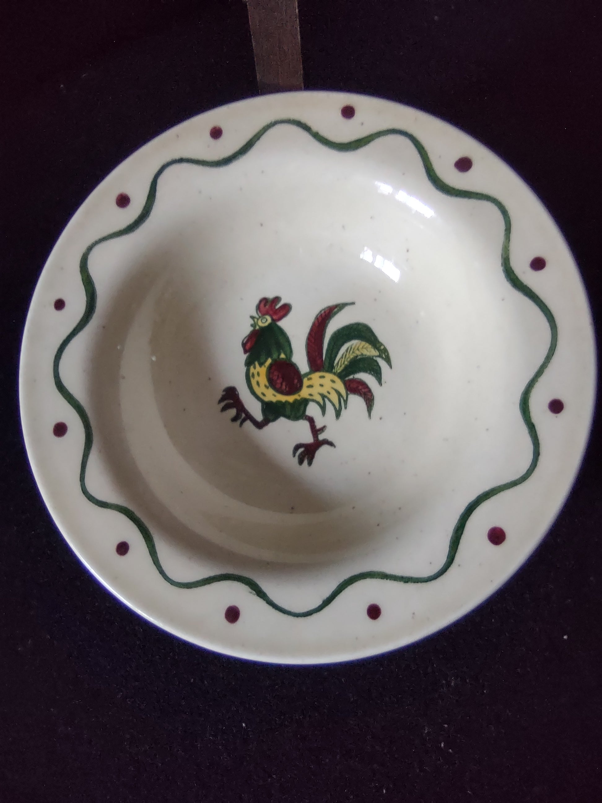 Vintage Metlox Poppytrail Provincial Rooster Berry Bowls Set of 3 [6586]