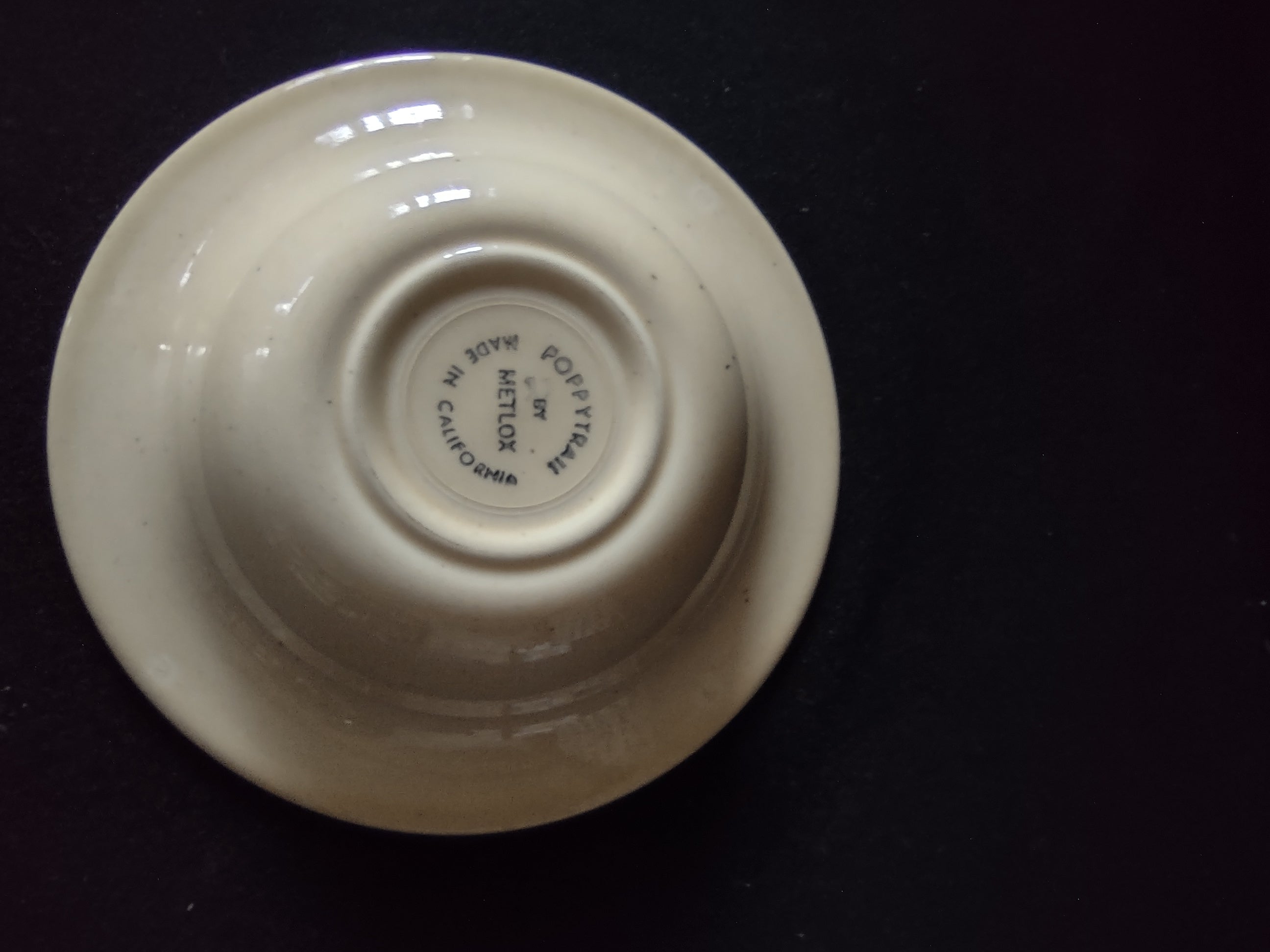 Vintage Metlox Poppytrail Provincial Rooster Berry Bowls Set of 3 [6586]