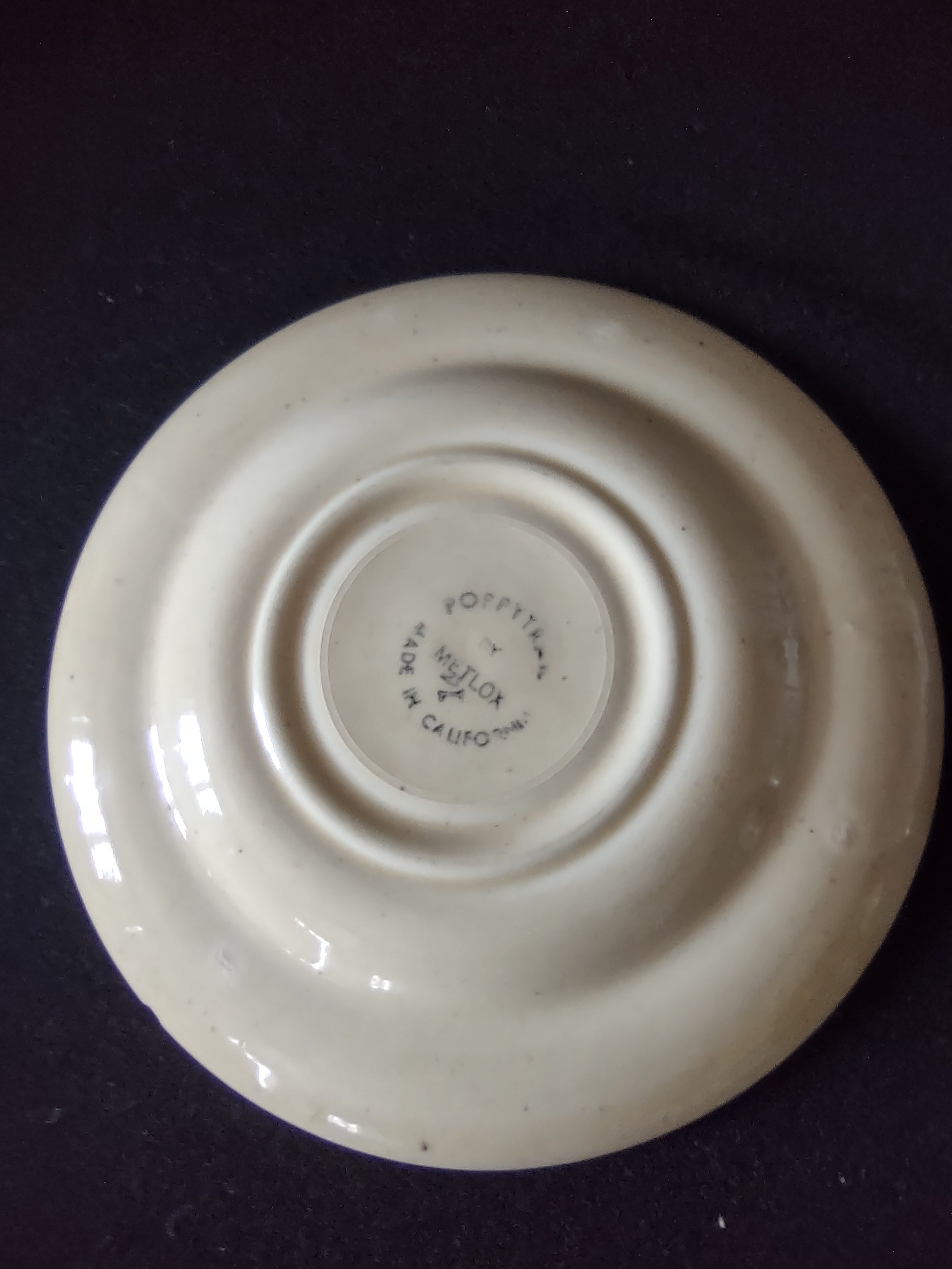 Vintage Metlox Poppytrail Provincial Cup and Saucer Sets Lot of 2 [6587]