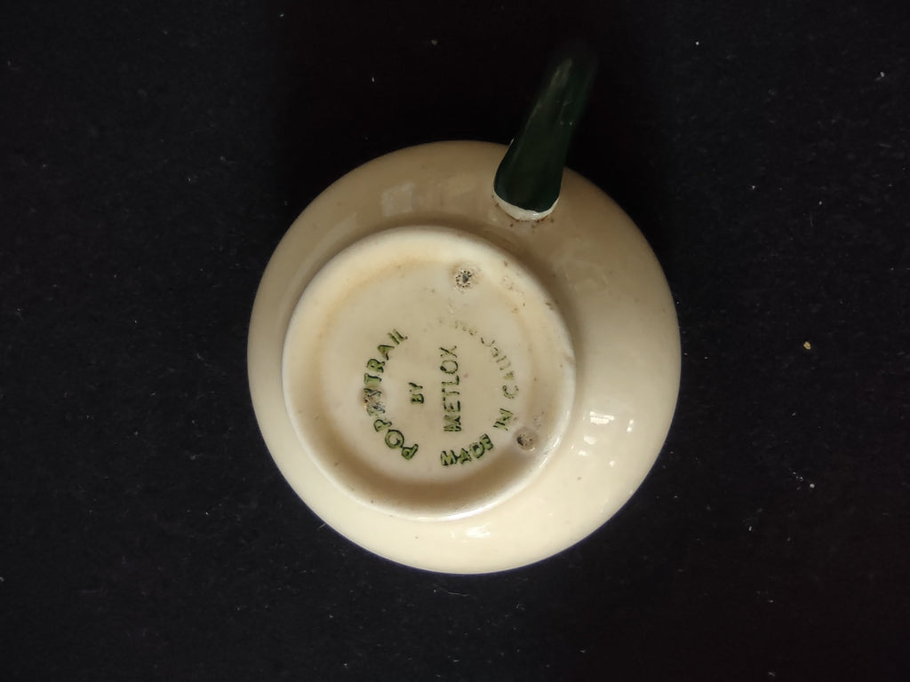 Vintage Metlox Poppytrail Provincial Cup and Saucer Sets Lot of 2 [6587]
