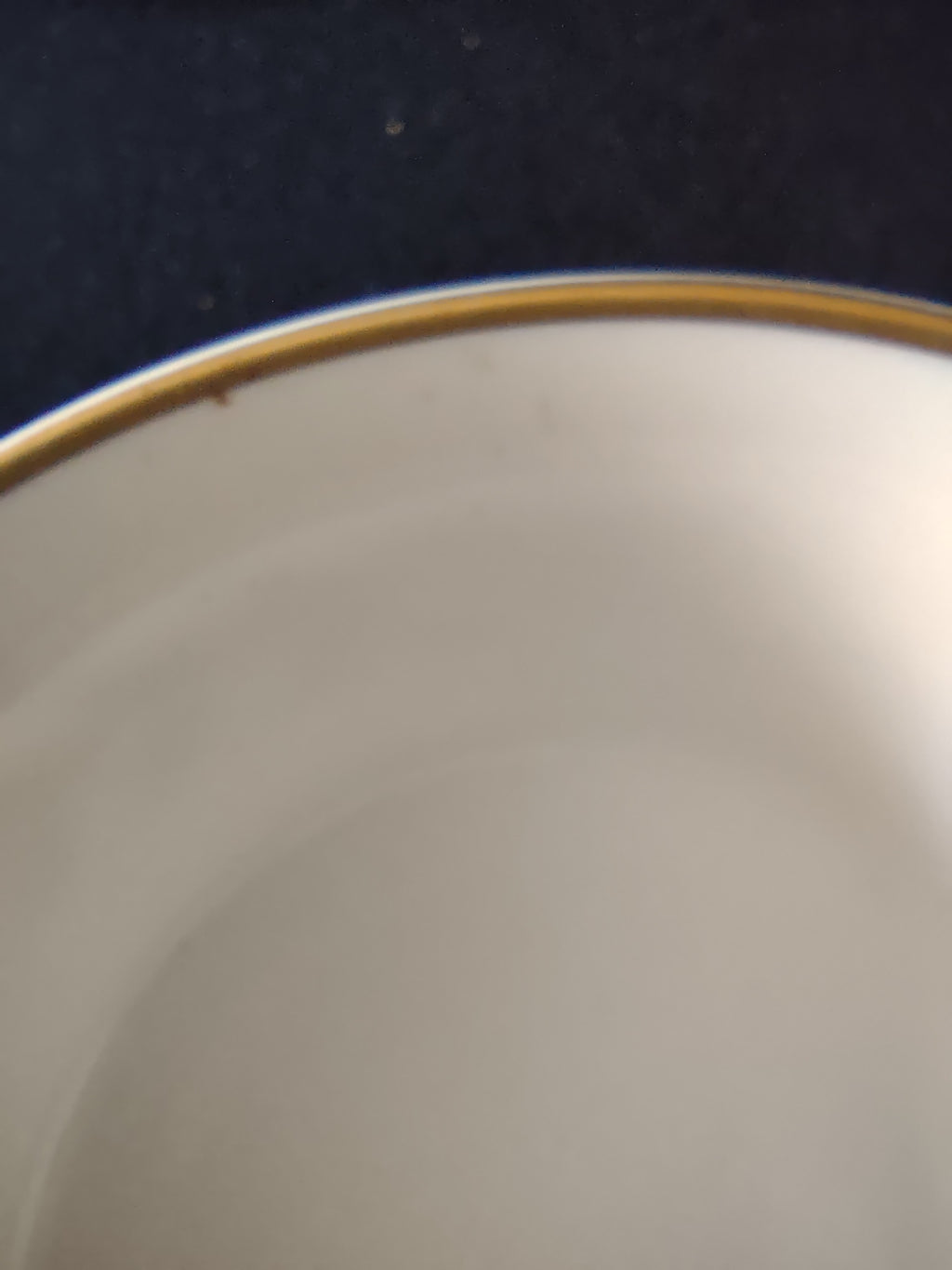 Vintage Syracuse China Old Ivory Bullion Soup Cup & Saucer Set of 2 [6599]