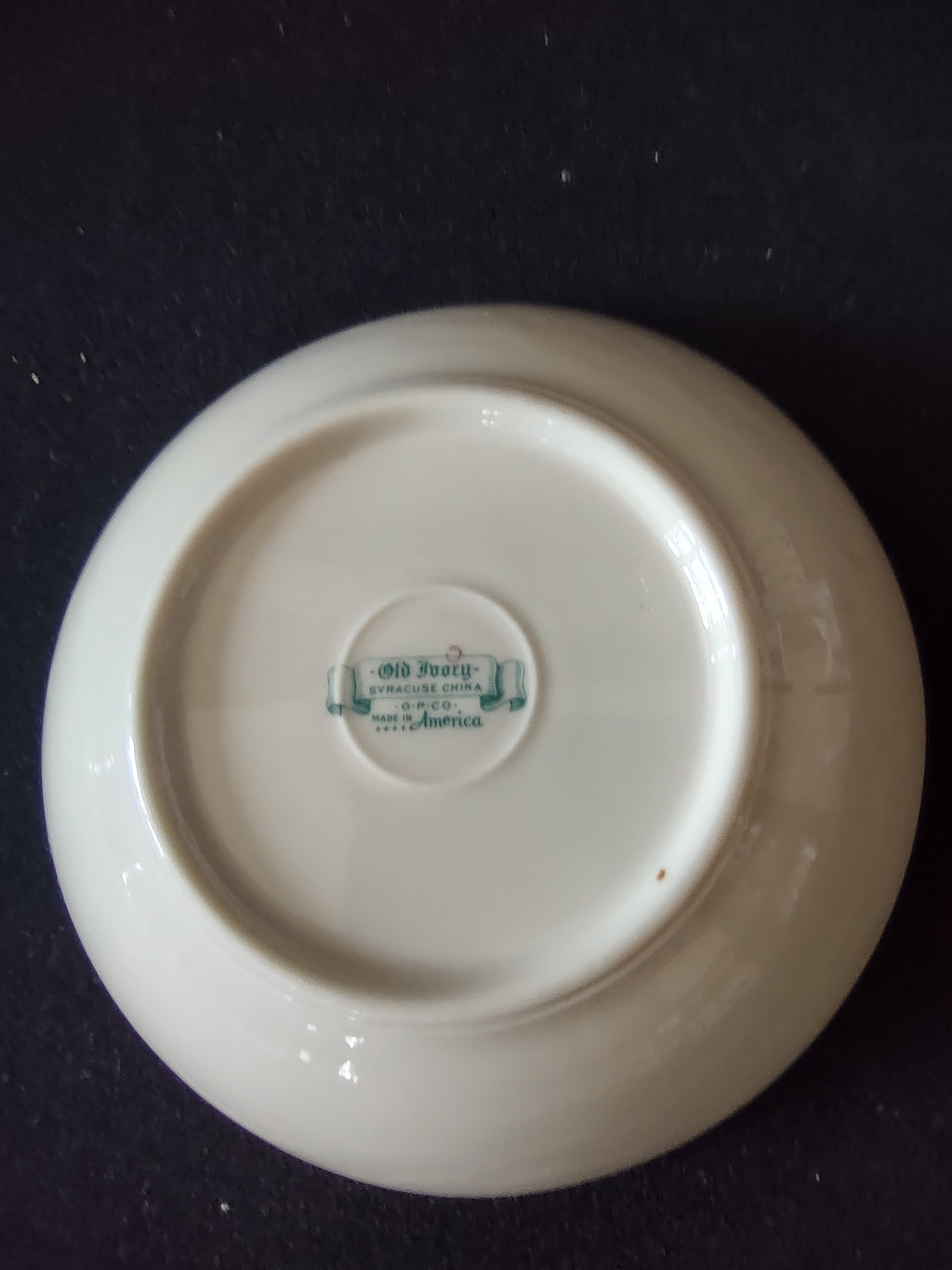 Vintage Syracuse China Old Ivory Green Laurel Berry Bowls Set of 3 [6600]