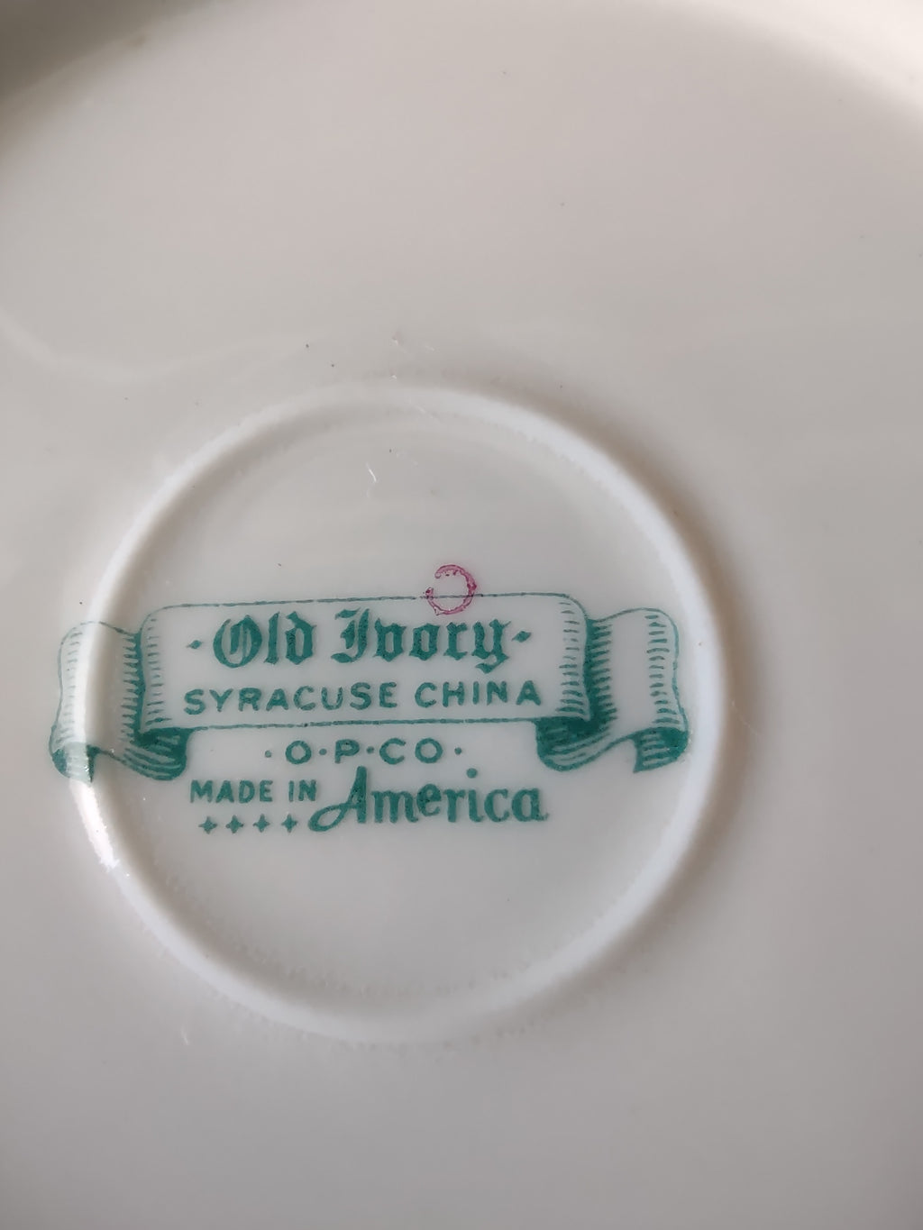 Vintage Syracuse China Old Ivory Green Laurel Berry Bowls Set of 3 [6600]
