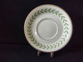 Vintage Syracuse China Old Ivory Bullion Bowl Saucer Green Laurel Gold [6601]