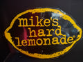 Vintage Mike's Hard Lemonade Lemon-Shaped Metal Advertising Sign [6625]