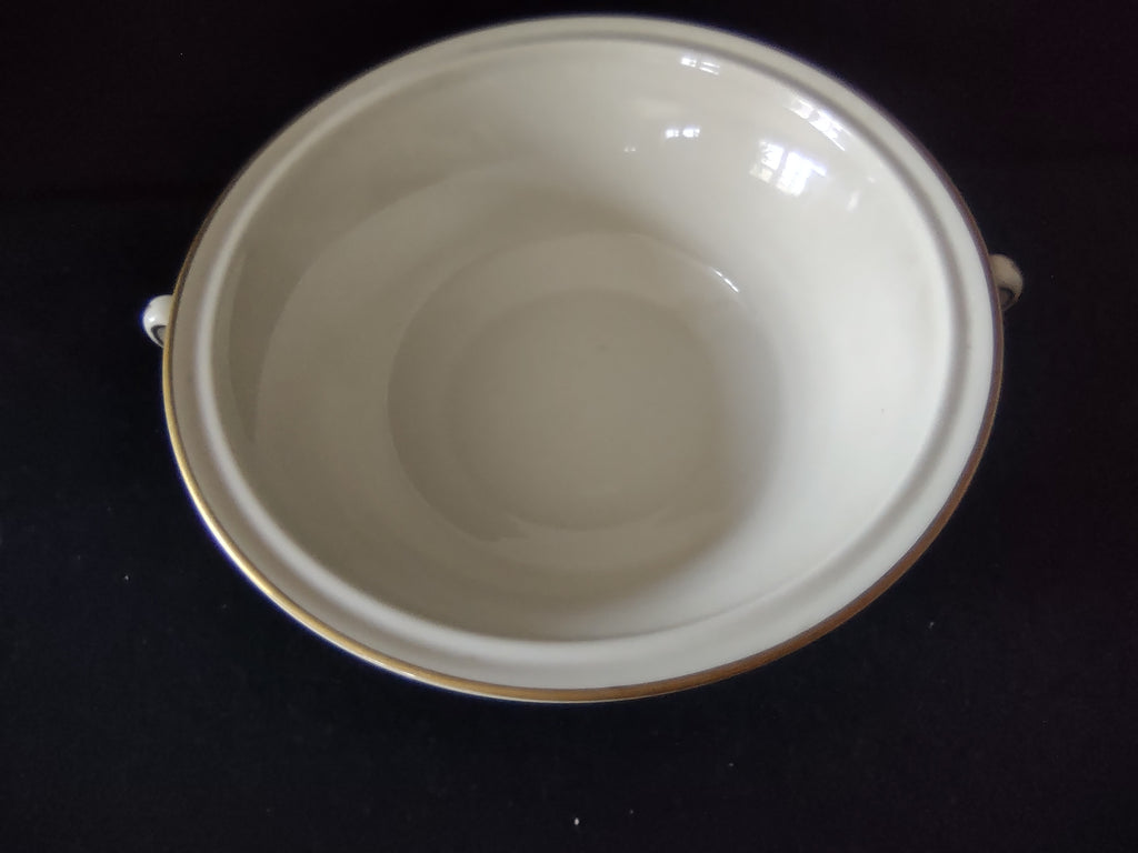 Vintage Syracuse China Old Ivory Covered Vegetable Bowl with Lid Laurel [6613]