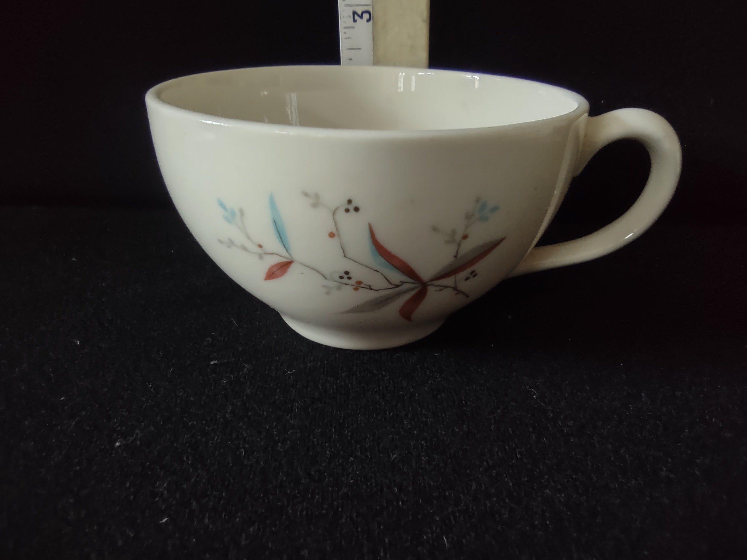 Vintage Syracuse China Carefree Finesse Set of 2 Teacups [6617]