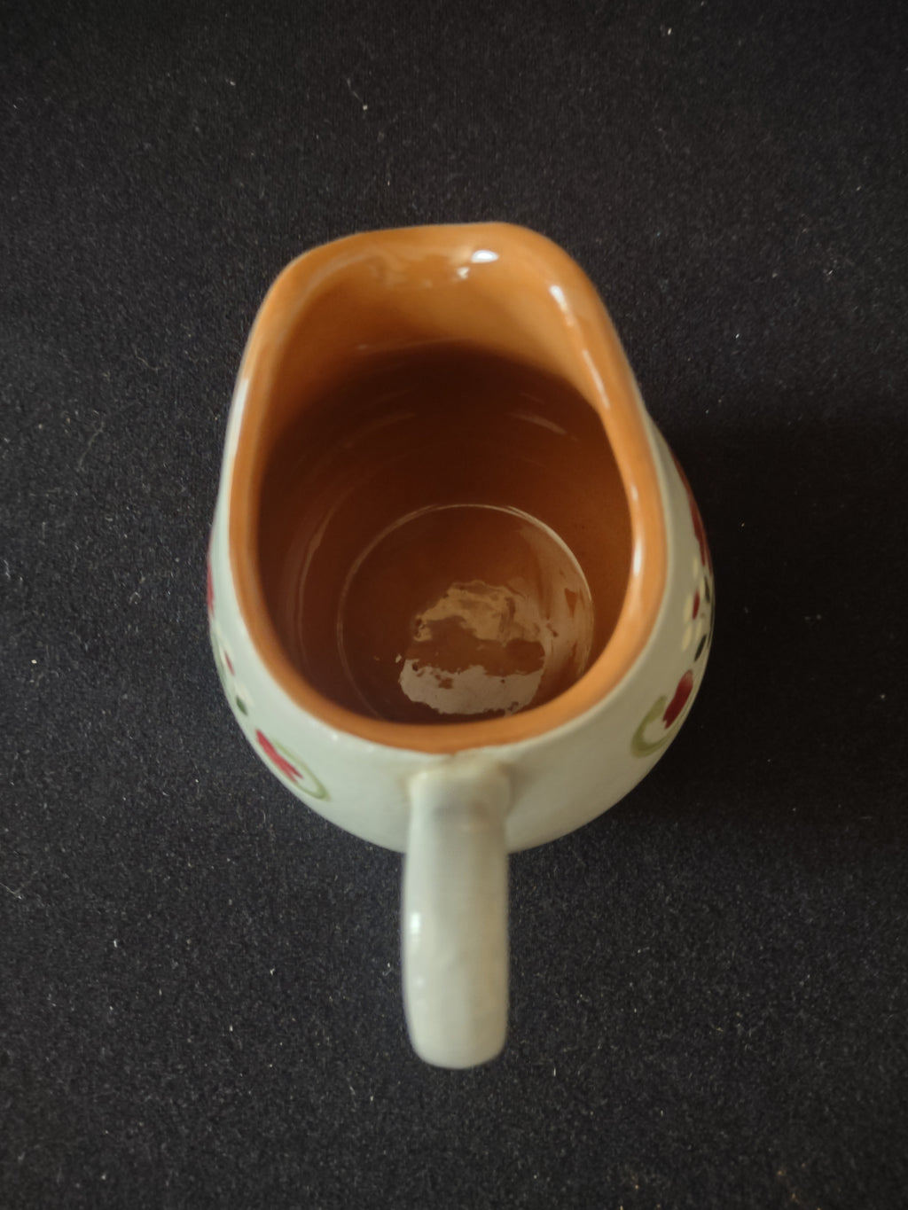 Vintage Stangl Pottery Garland Creamer Pink Floral Tulip USA [6619]