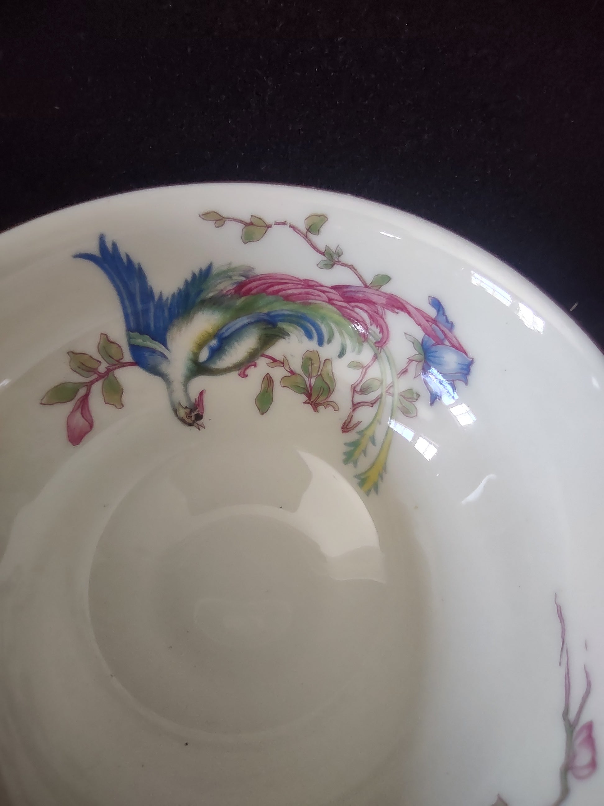 Vintage Castleton China Phoenix Cup & Saucer Set 2 Cups 2 Saucers [6636]