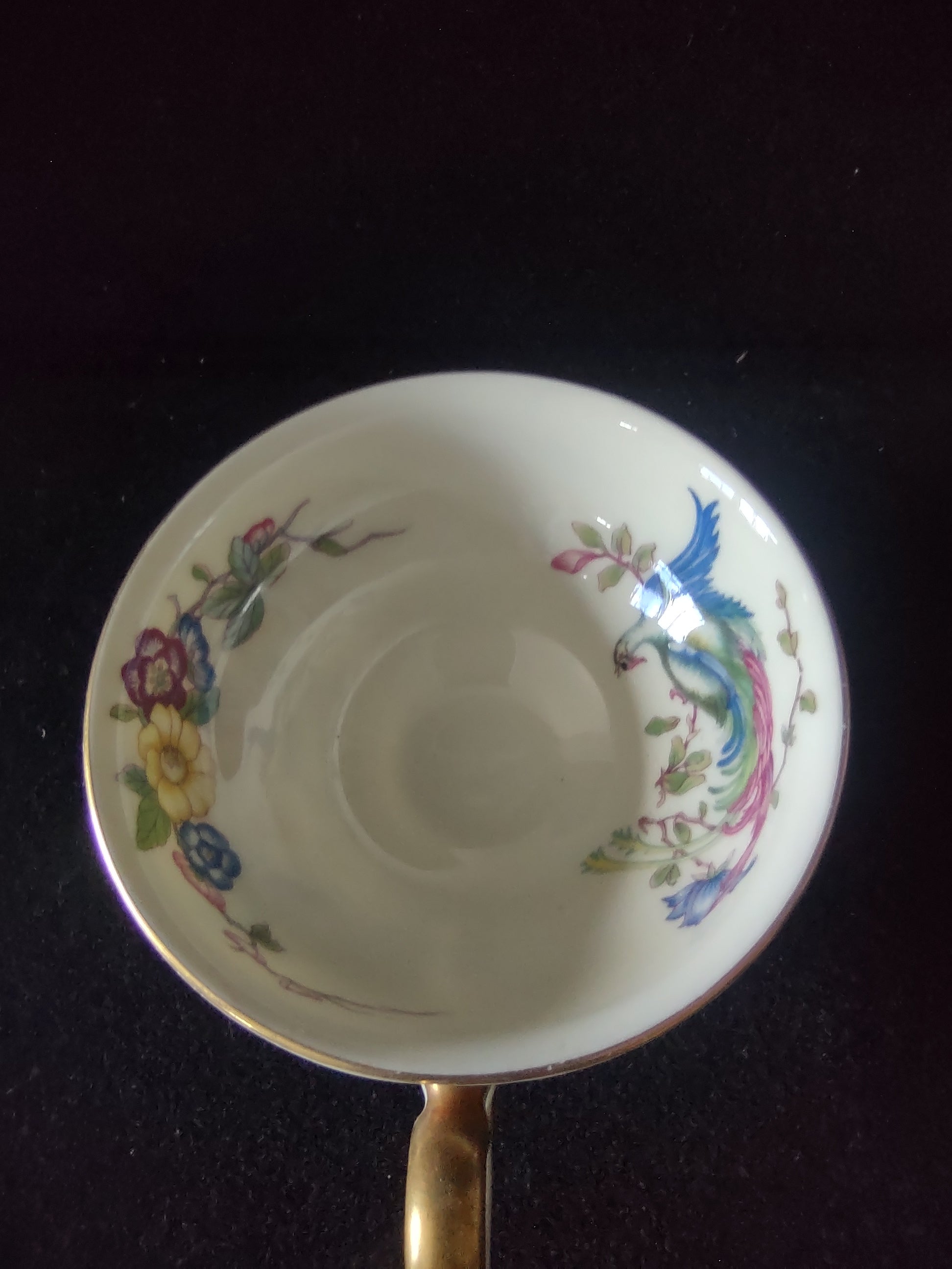 Vintage Castleton China Phoenix Cup & Saucer Set 2 Cups 2 Saucers [6636]