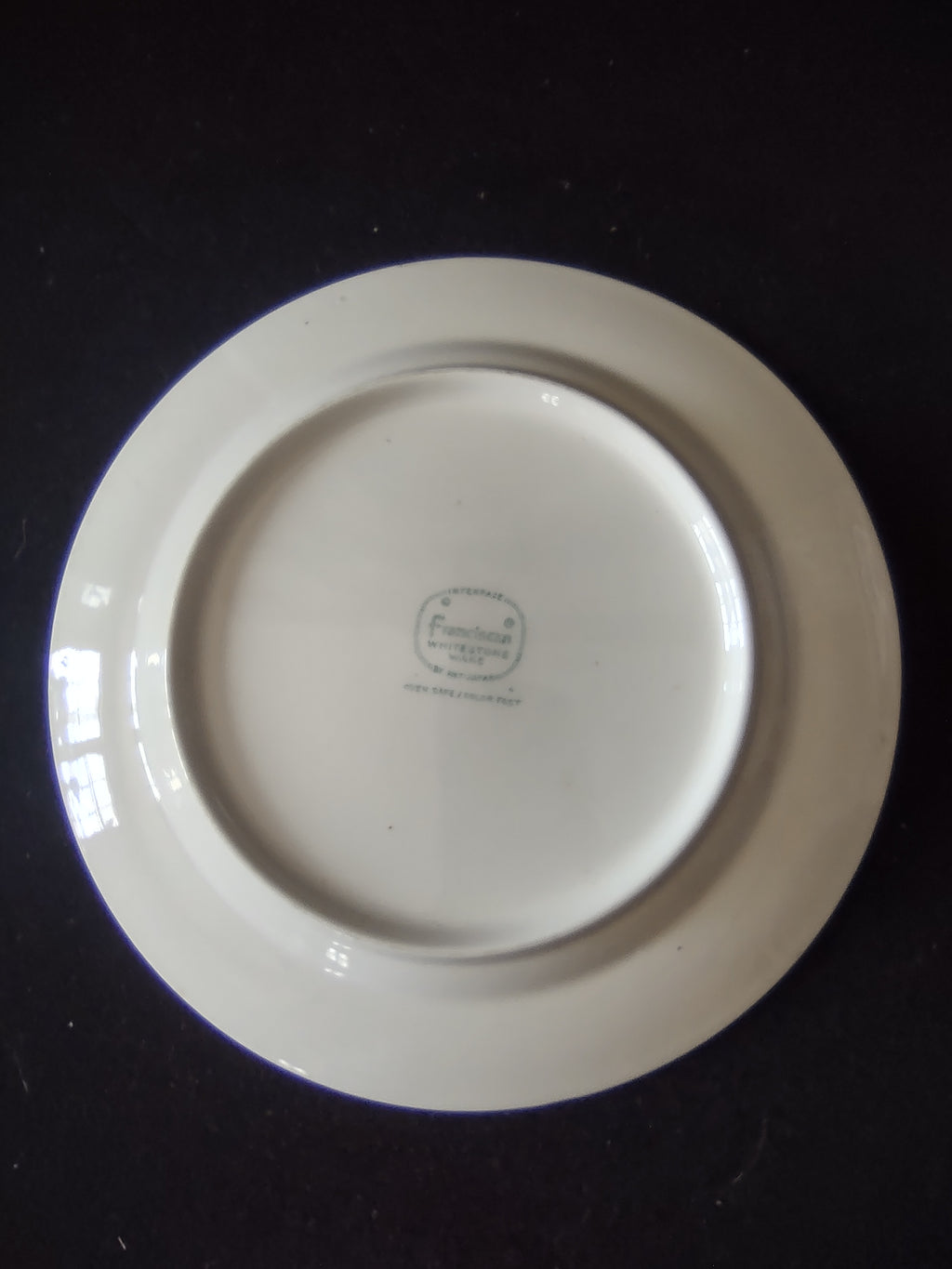 Vintage Franciscan Picnic Salad Plate 8" Pears Peaches Cherries Japan [6641]