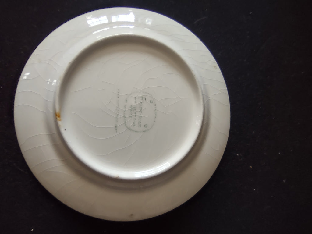 Vintage Franciscan Picnic Bread Butter Plate Set of 3 Pears Peaches Japan [6642]