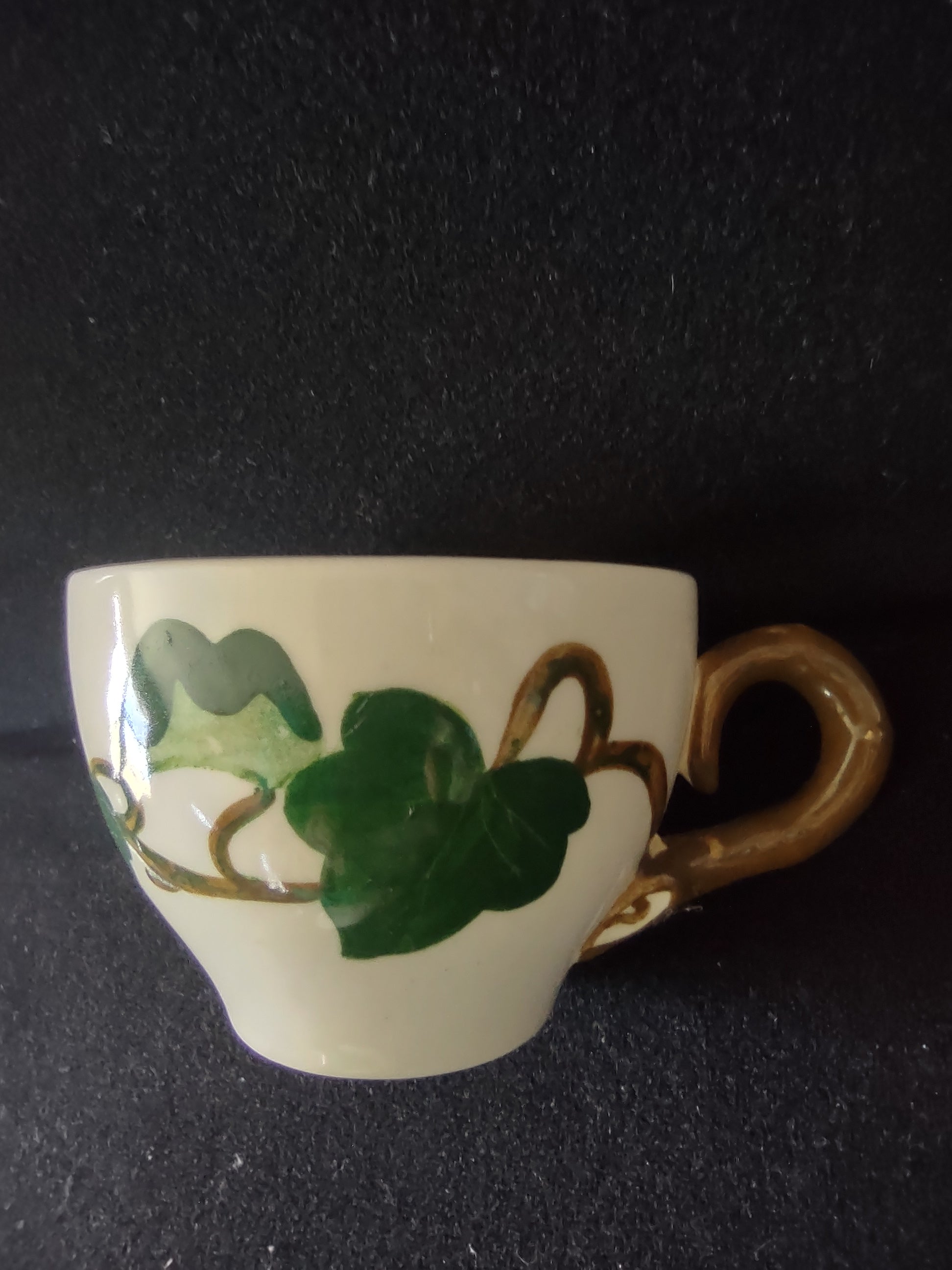 Vintage Metlox Poppytrail California Ivy Hand Painted Cup & Saucer Set [6652]