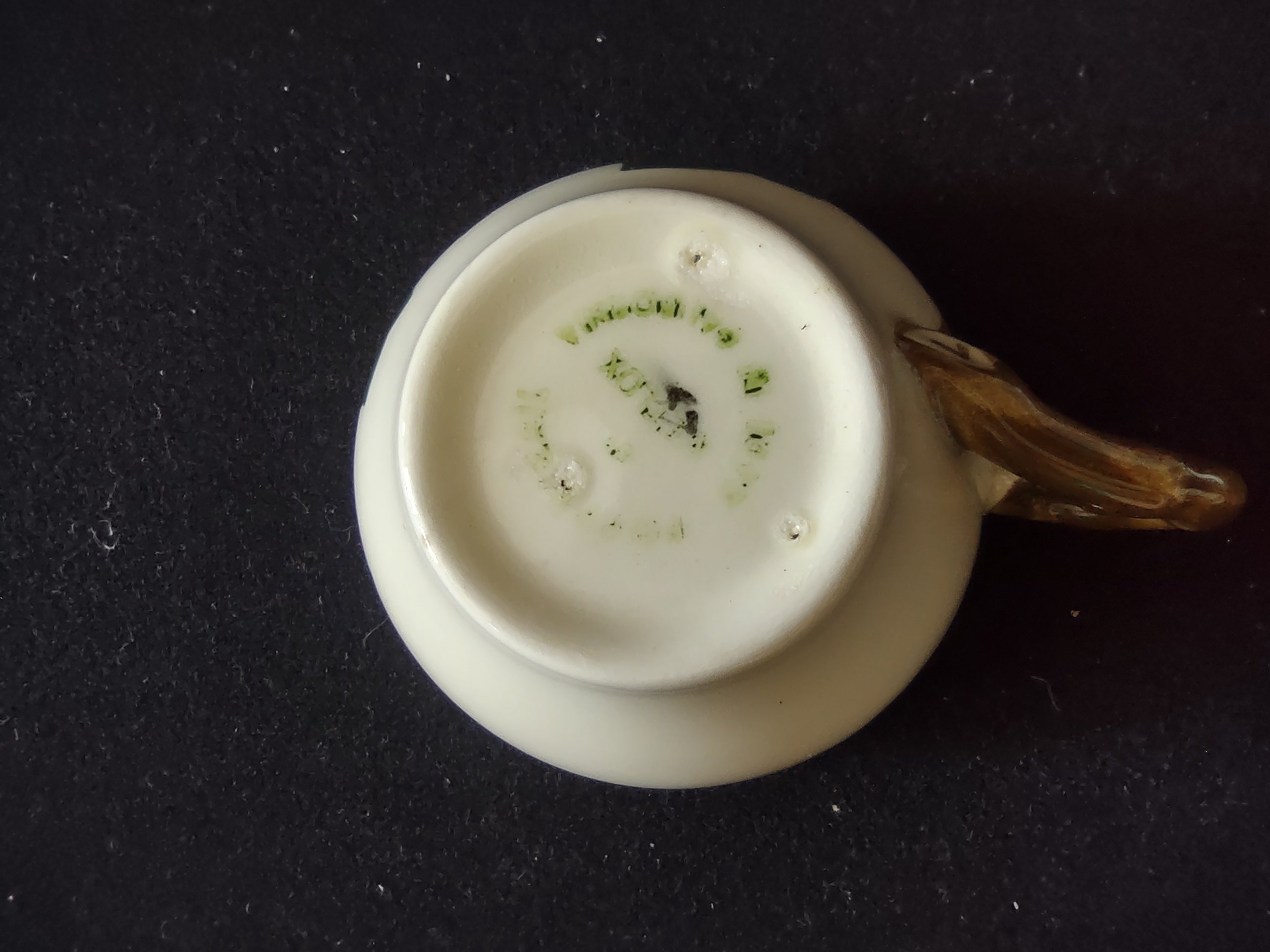 Vintage Metlox Poppytrail California Ivy Hand Painted Tea Cup Only [6653]