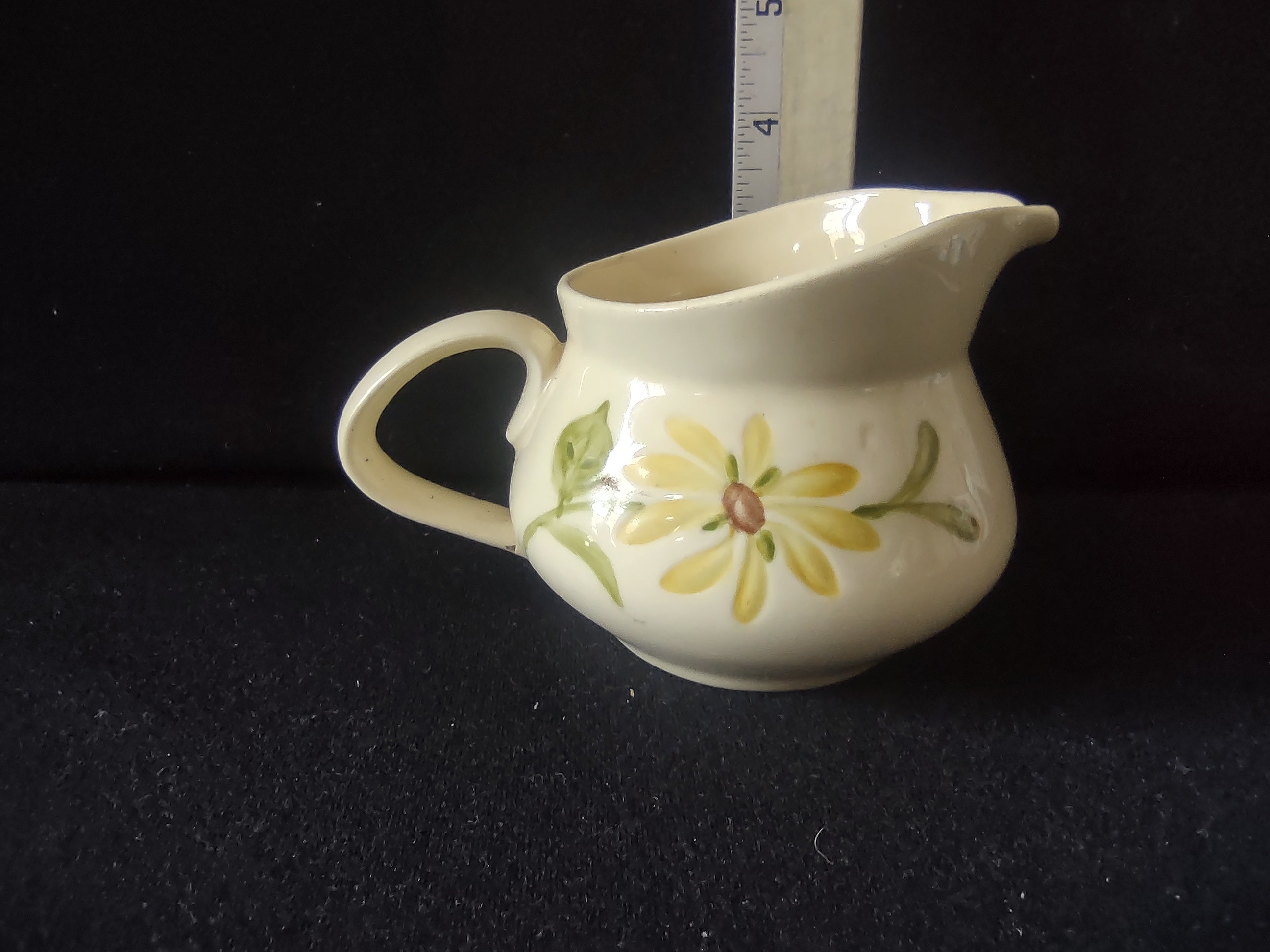 Vintage Franciscan Earthenware Wildflower Creamer Pitcher IMPERFECT [6679]