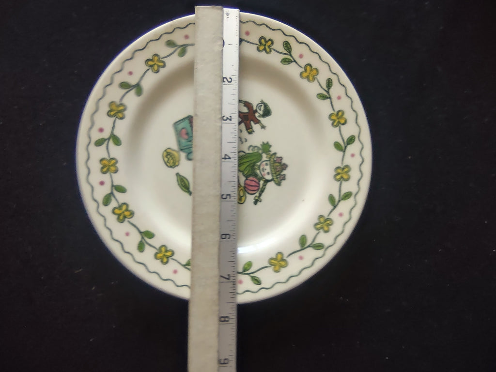 Vintage Poppy Trail Happy Time Hand Painted California Plates Set of 2 [6683]