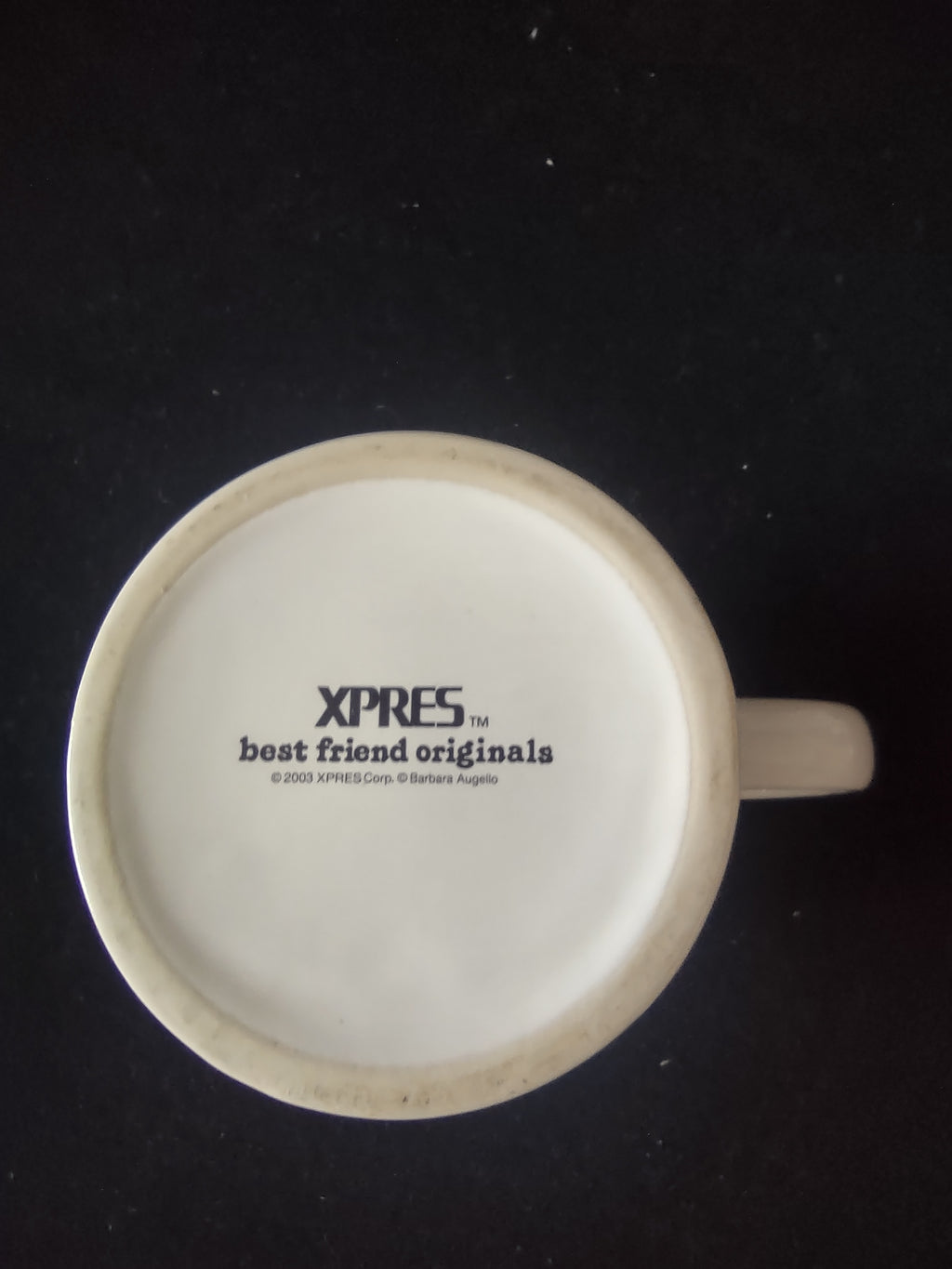 Vintage Samoyed Dog Breed 3D Embossed Ceramic Coffee Mug Off-White [6684]