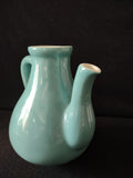Vintage Russel Wright Sterling China Aqua Teapot No Lid [6703]