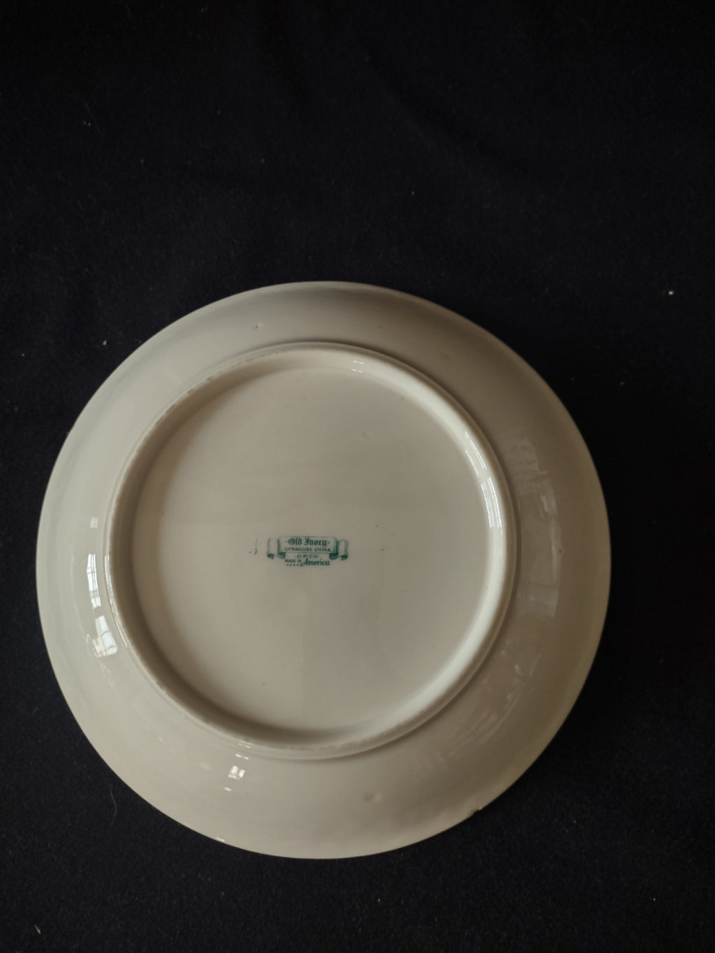 Vintage Syracuse China Old Ivory Pasta Bowls Set of 3 Floral USA 6" [6706]