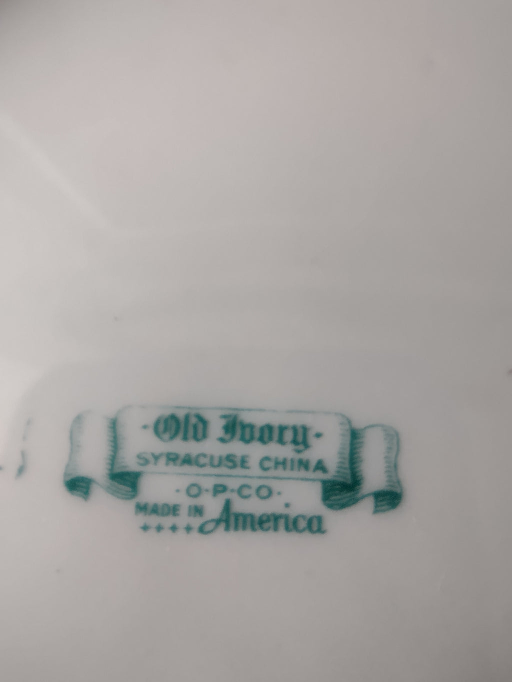 Vintage Syracuse China Old Ivory Pasta Bowls Set of 3 Floral USA 6" [6706]