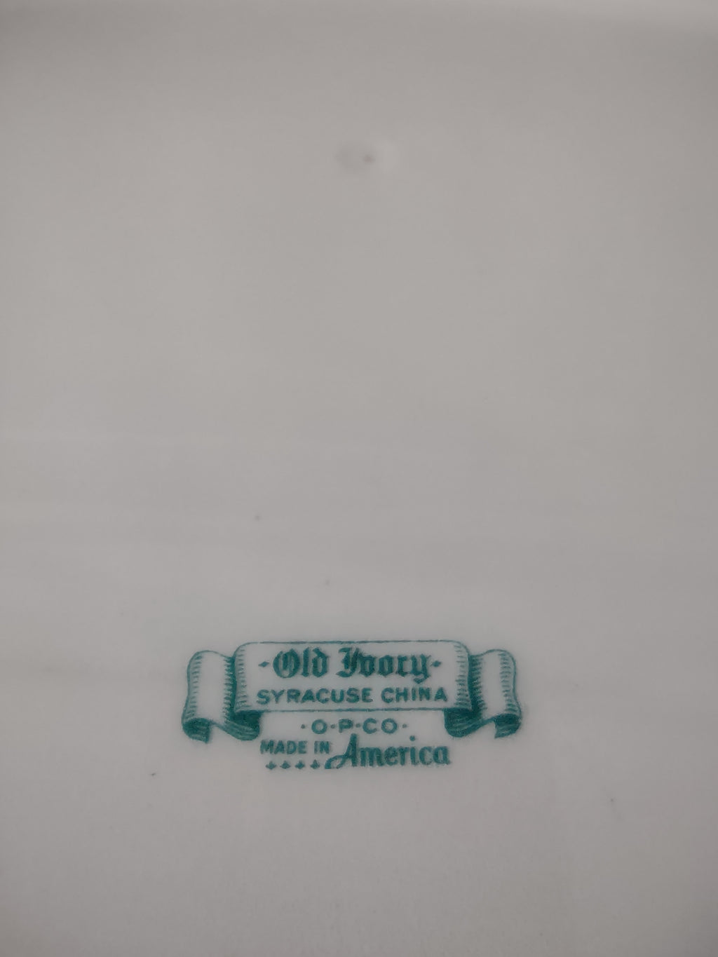 Vintage Syracuse China Old Ivory Oval Serving Platter 14" Floral [6708]