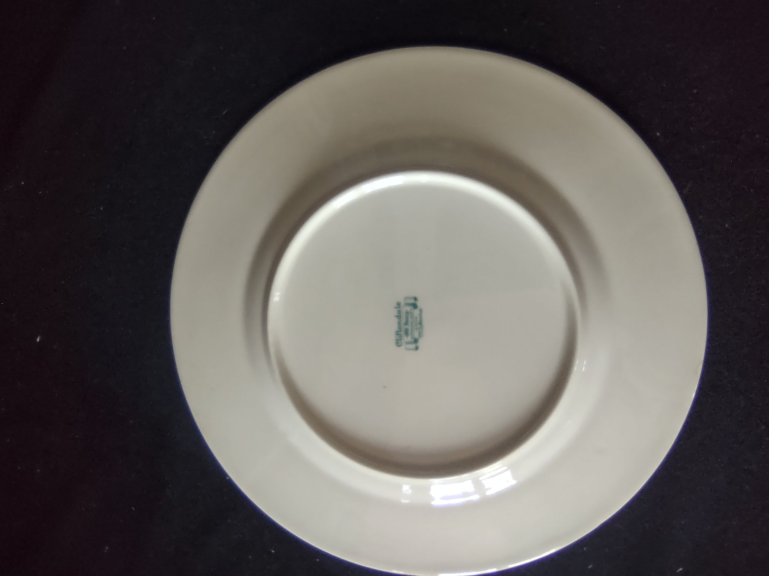 Vintage Syracuse China Cliftondale Floral Dinner Plate Pink Rose [6709]