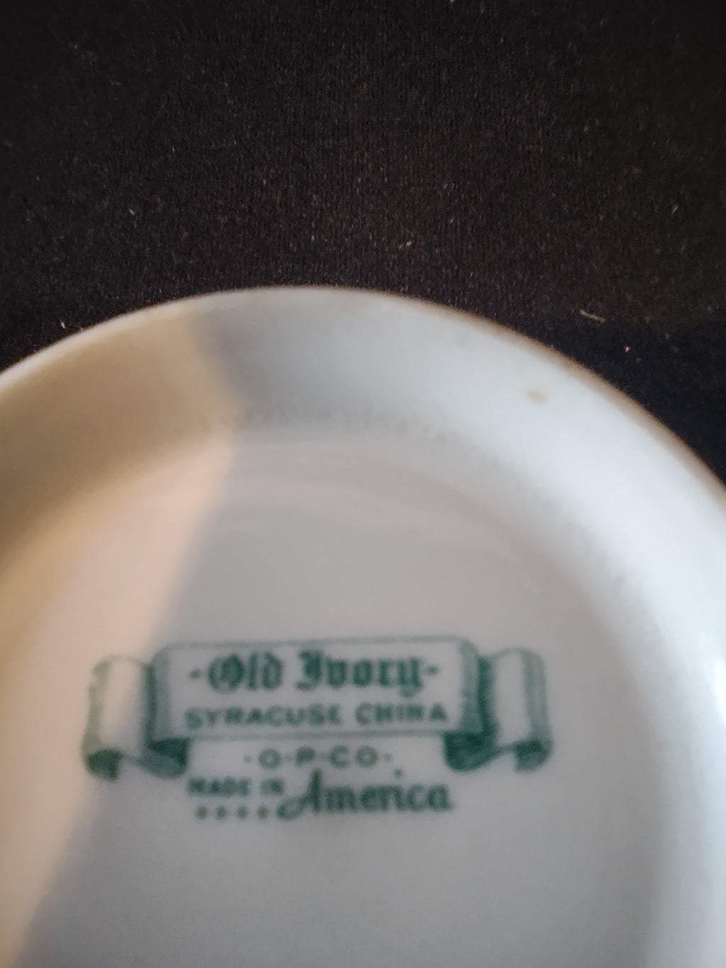 Vintage Syracuse China Floral Garland Tea Cup Gold Rim [6711]