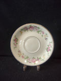 Vintage Lamberton Dolly Madison Saucer Pink Rose Floral Gold Trim [6714]