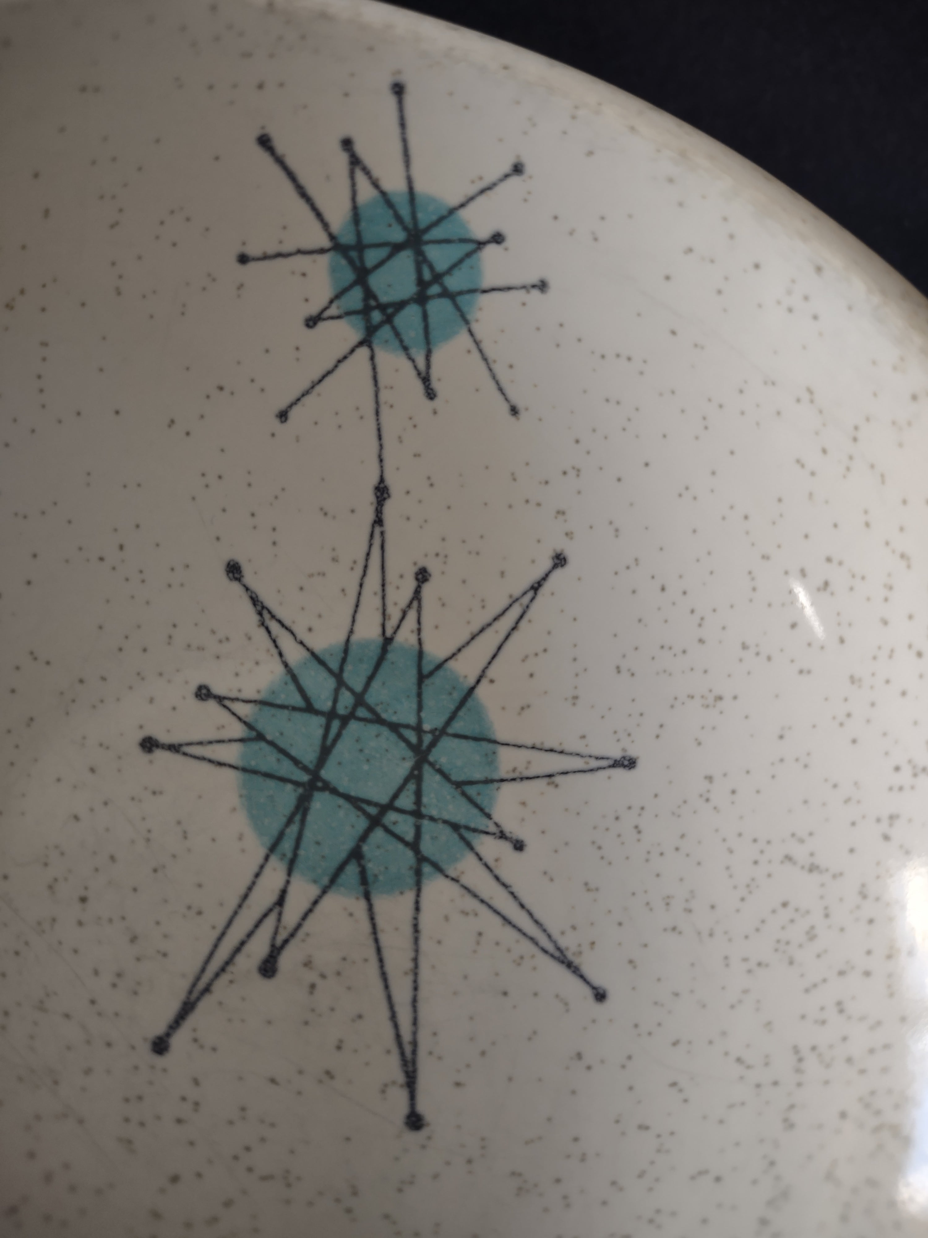 Vintage Franciscan Starburst Small Bowl Atomic Mid Century Modern [6718]