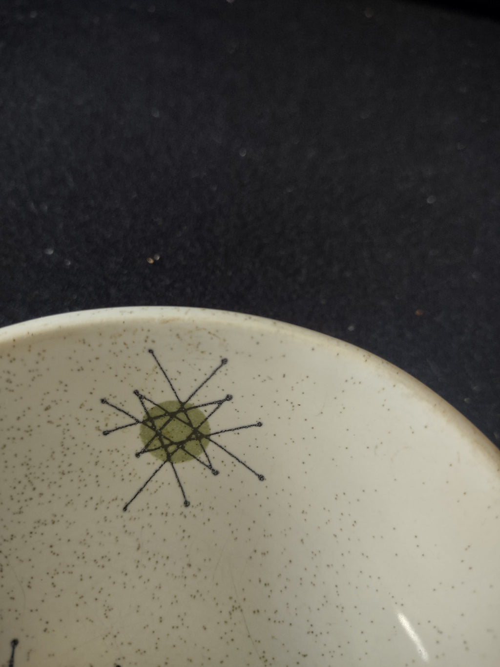 Vintage Franciscan Starburst Small Bowl Atomic Mid Century Modern [6718]