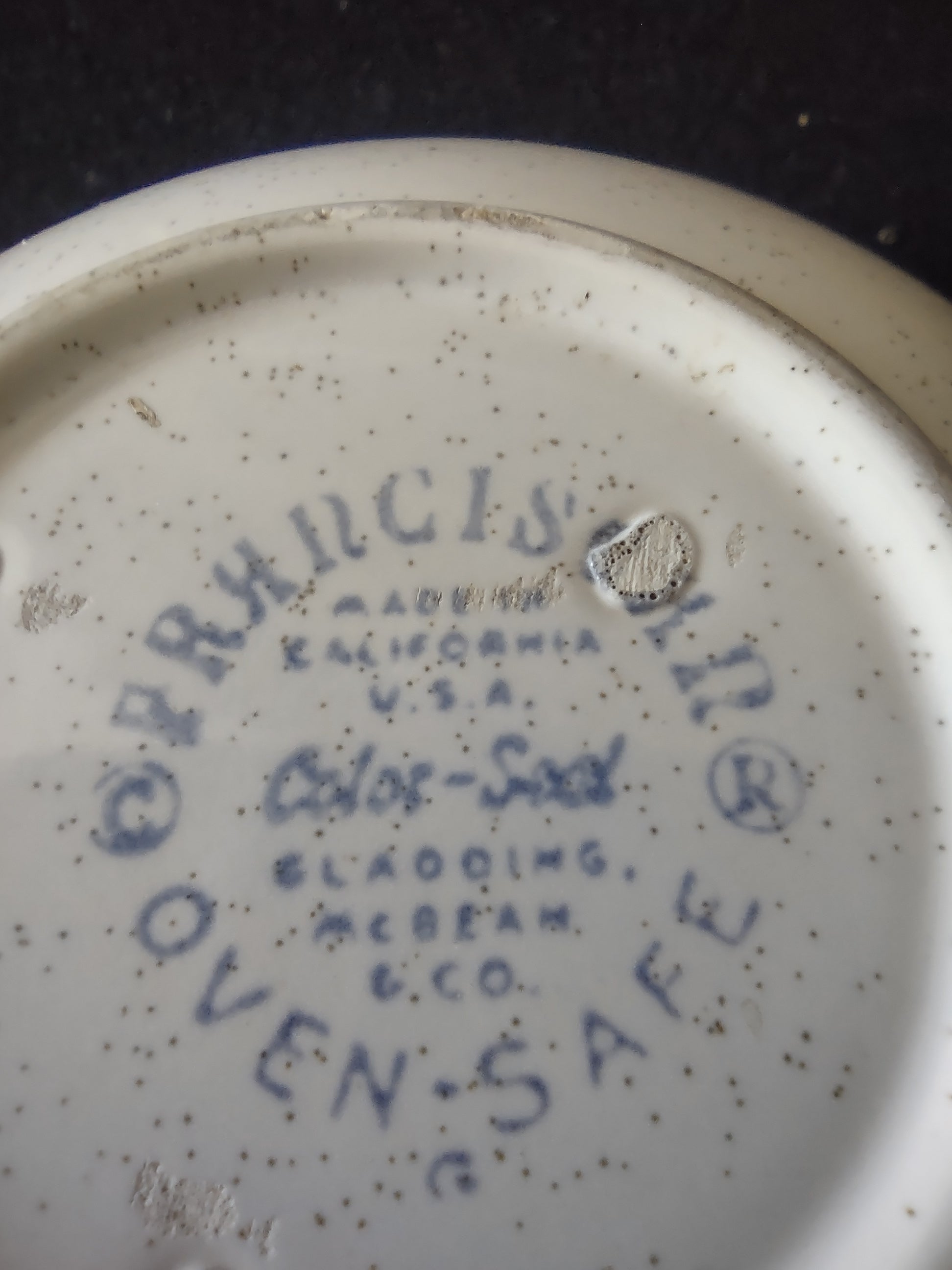 Vintage Franciscan Starburst Small Bowl Atomic Mid Century Modern [6718]