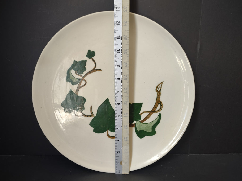 Vintage Metlox Poppytrail California Ivy Serving Platter 13" [6739]